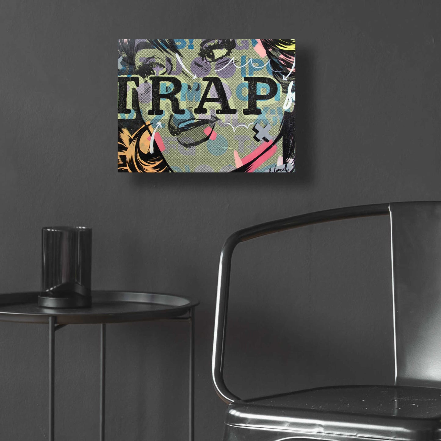 Epic Art 'Trap' by Dan Monteavaro, Acrylic Glass Wall Art,16x12