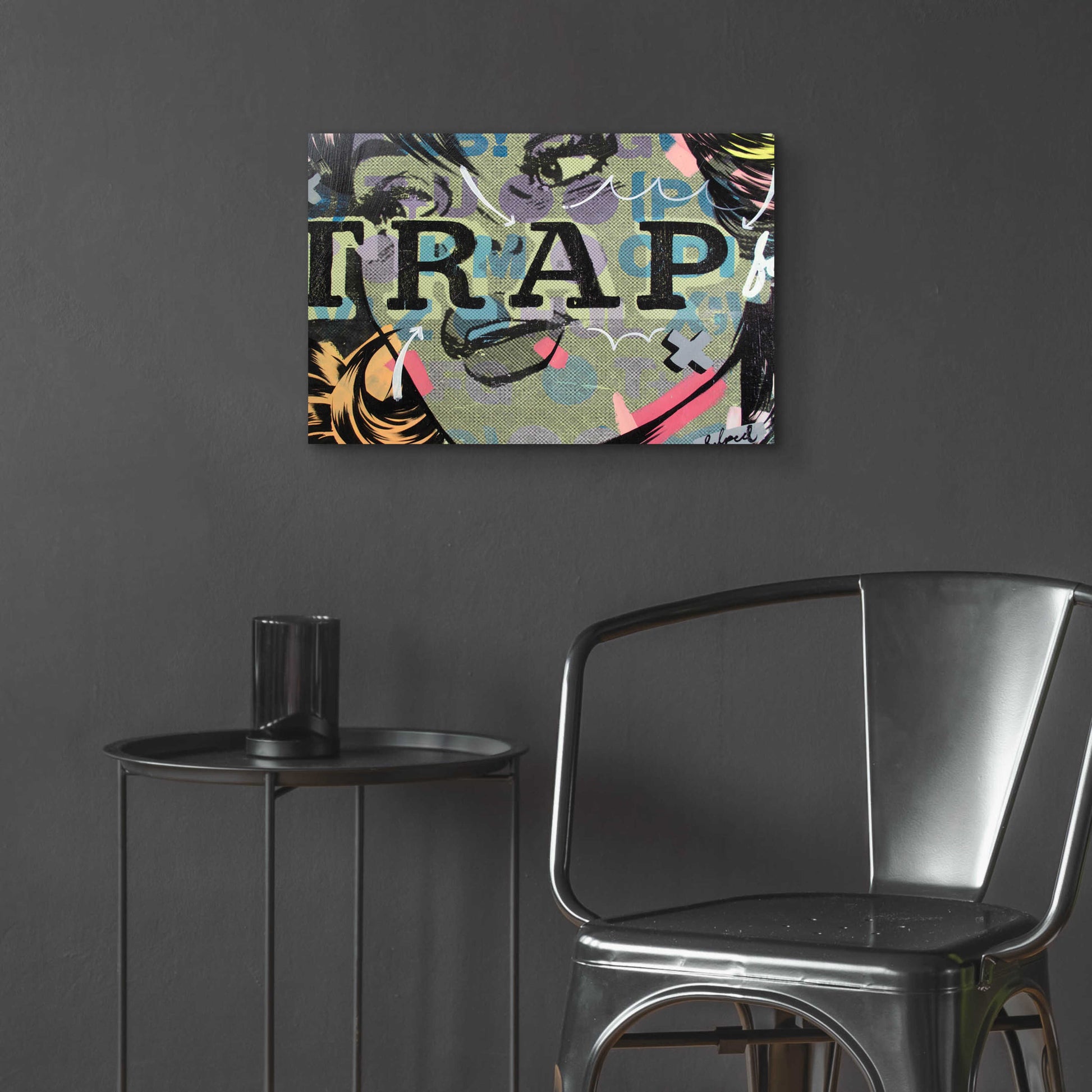 Epic Art 'Trap' by Dan Monteavaro, Acrylic Glass Wall Art,24x16