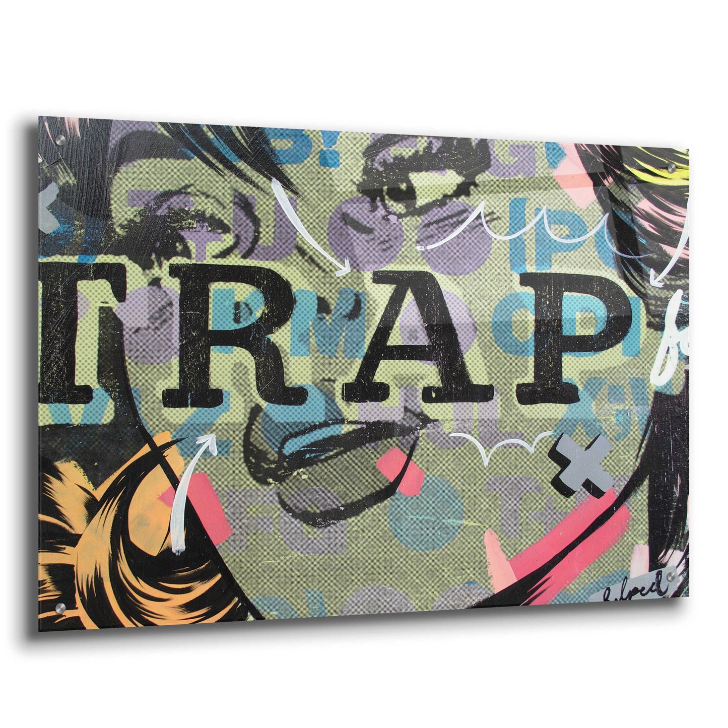 Epic Art 'Trap' by Dan Monteavaro, Acrylic Glass Wall Art,36x24