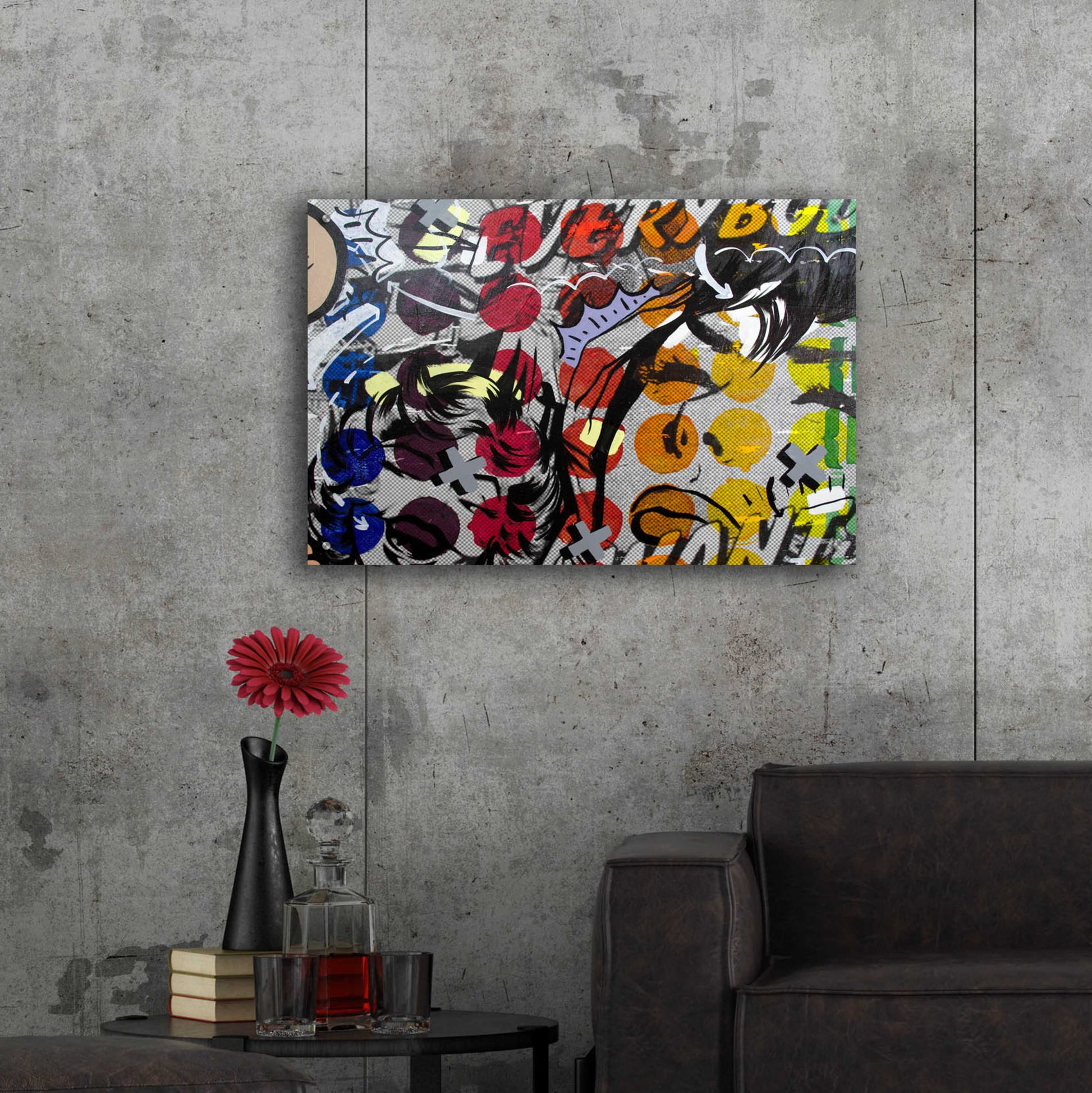 Epic Art 'Everybody Wants' by Dan Monteavaro, Acrylic Glass Wall Art,36x24