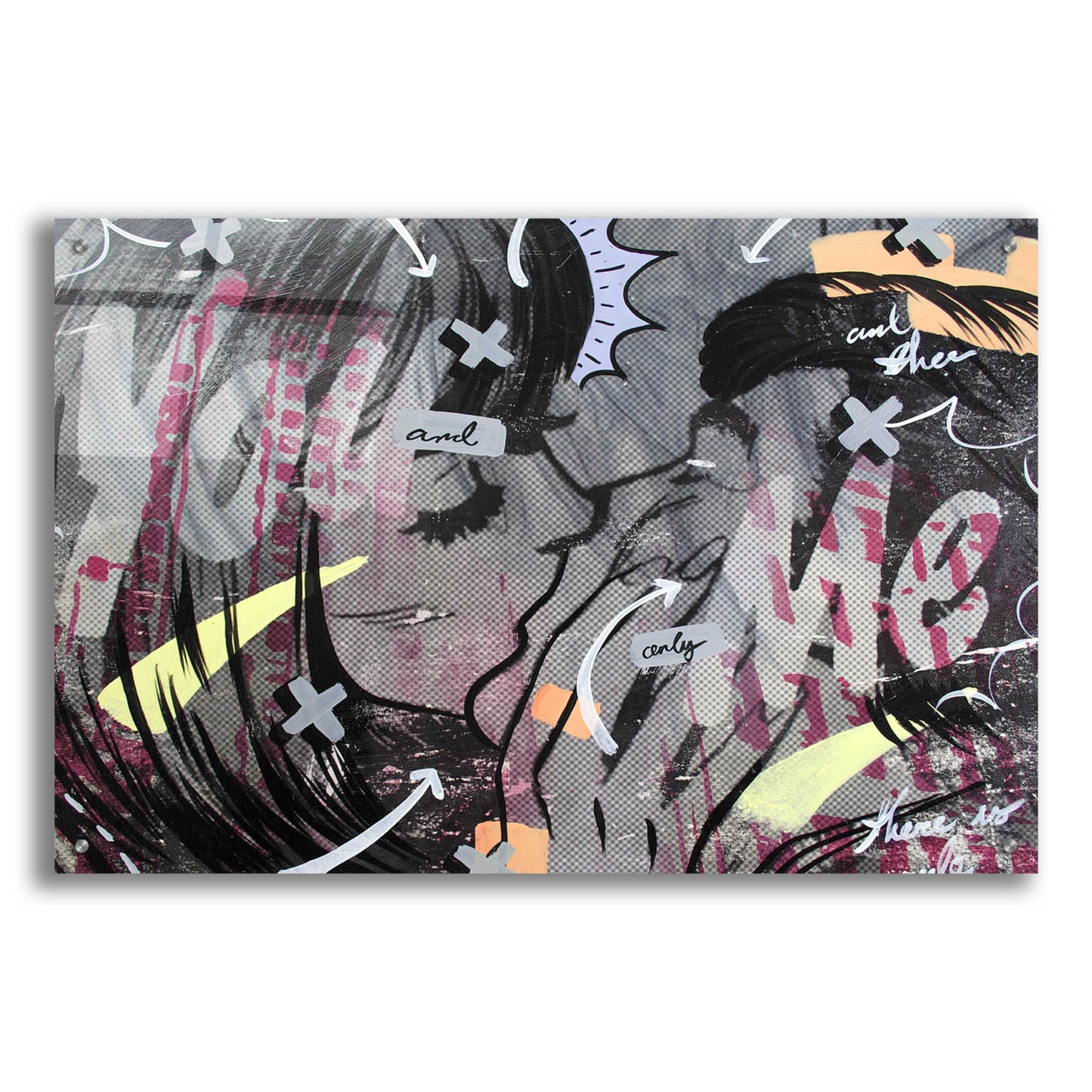 Epic Art 'And Only' by Dan Monteavaro, Acrylic Glass Wall Art,36x24