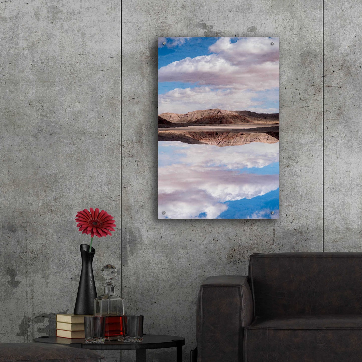 Epic Art ' Vermilion Cliffs VII' by Robin Vandenabeele, Acrylic Glass Wall Art,24x36