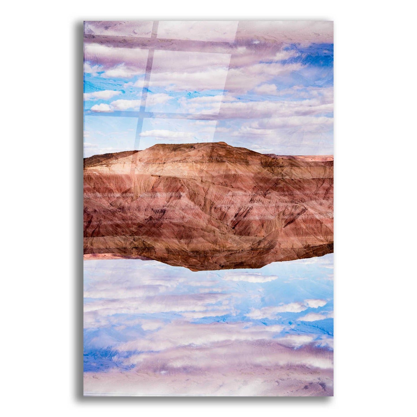 Epic Art ' Vermilion Cliffs VI' by Robin Vandenabeele, Acrylic Glass Wall Art,12x16