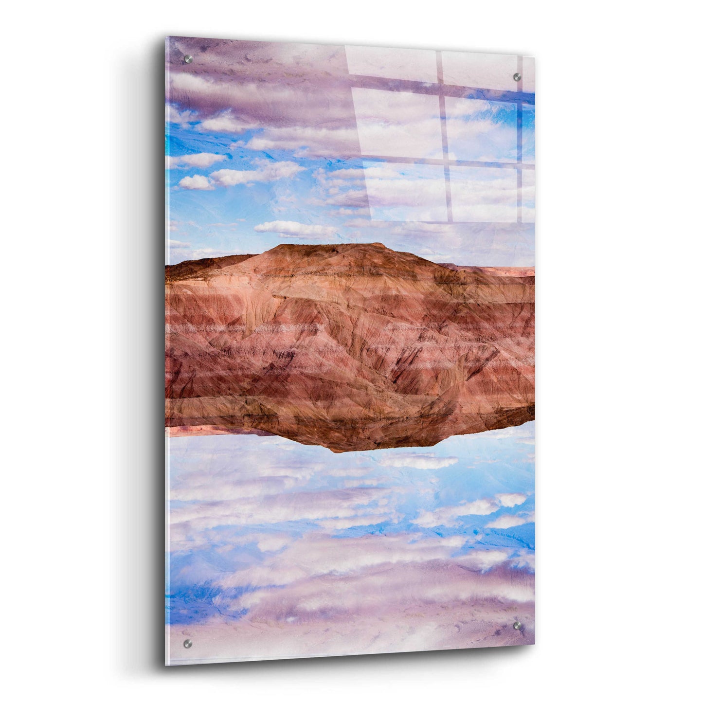 Epic Art ' Vermilion Cliffs VI' by Robin Vandenabeele, Acrylic Glass Wall Art,24x36