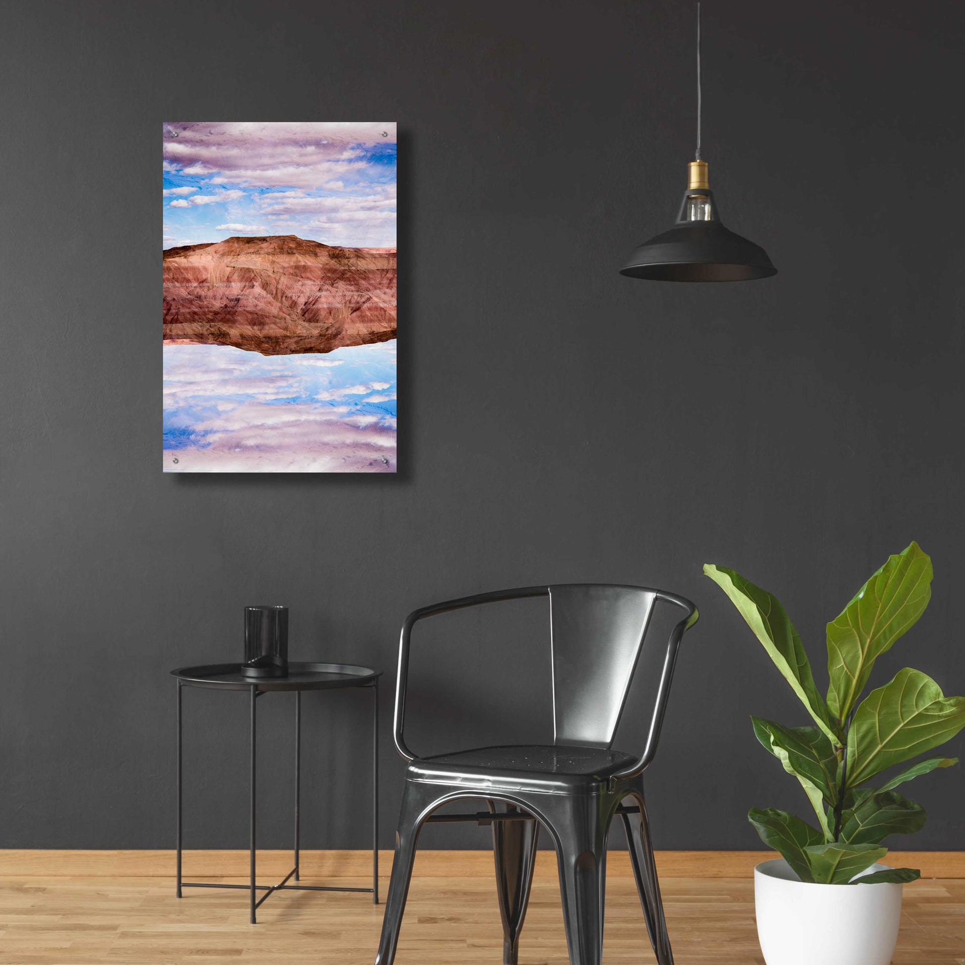 Epic Art ' Vermilion Cliffs VI' by Robin Vandenabeele, Acrylic Glass Wall Art,24x36