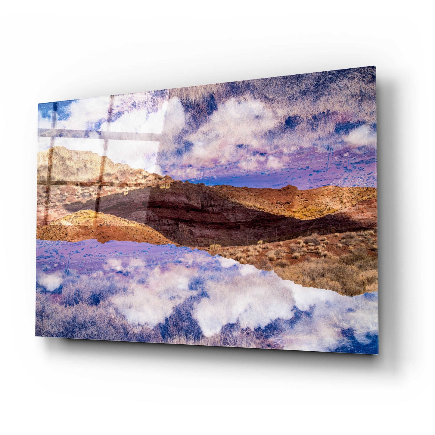 Epic Art ' Vermilion Cliffs V' by Robin Vandenabeele, Acrylic Glass Wall Art,24x16