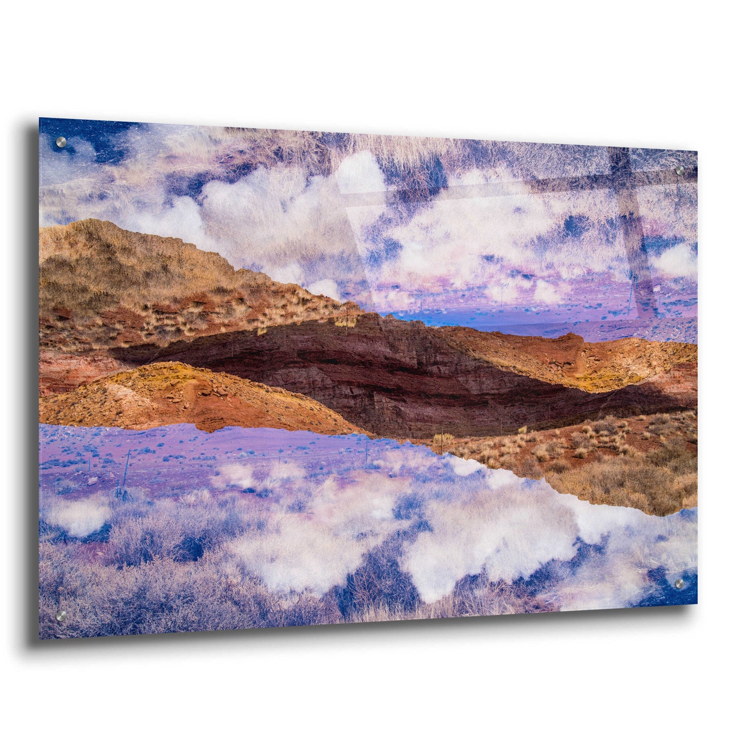 Epic Art ' Vermilion Cliffs V' by Robin Vandenabeele, Acrylic Glass Wall Art,36x24