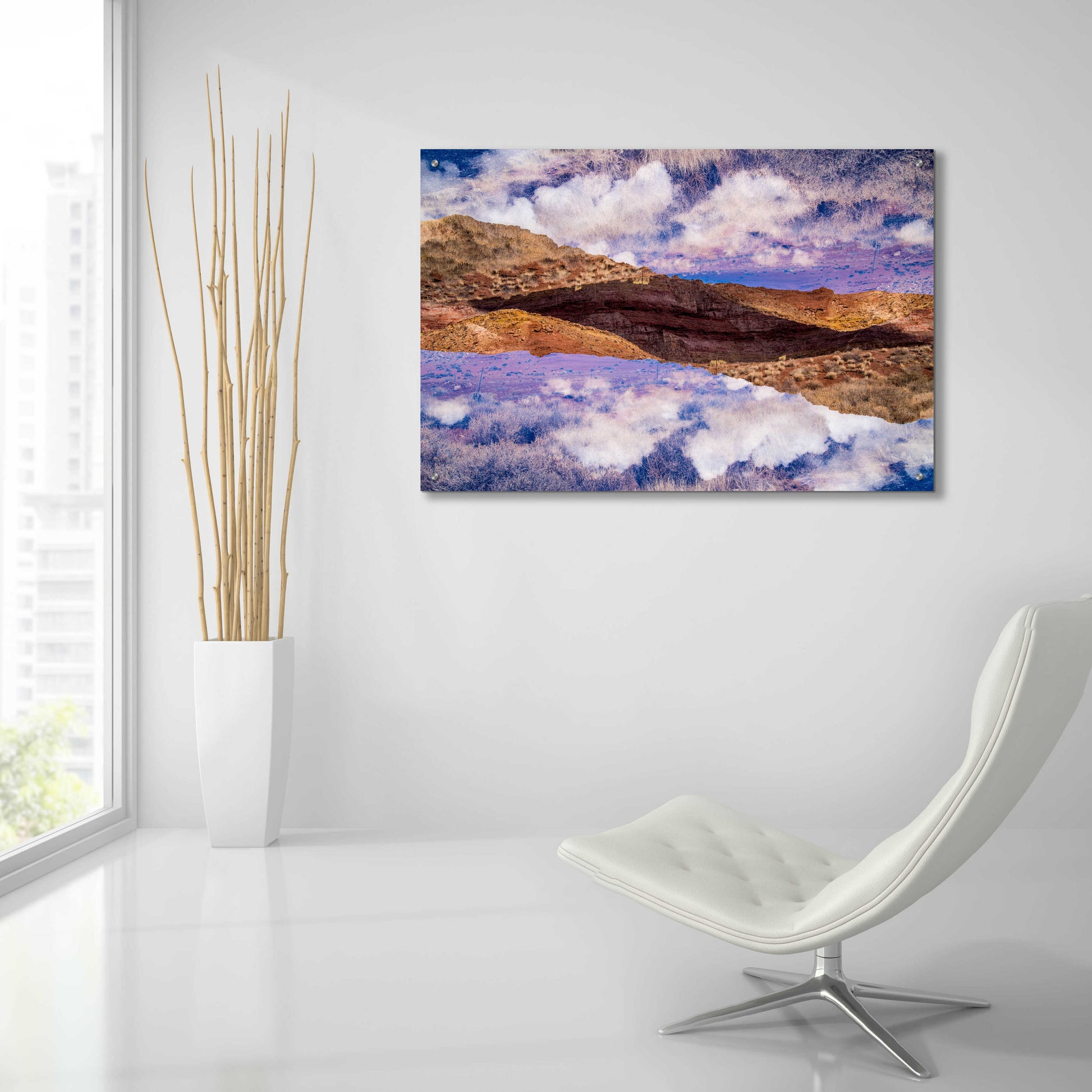 Epic Art ' Vermilion Cliffs V' by Robin Vandenabeele, Acrylic Glass Wall Art,36x24