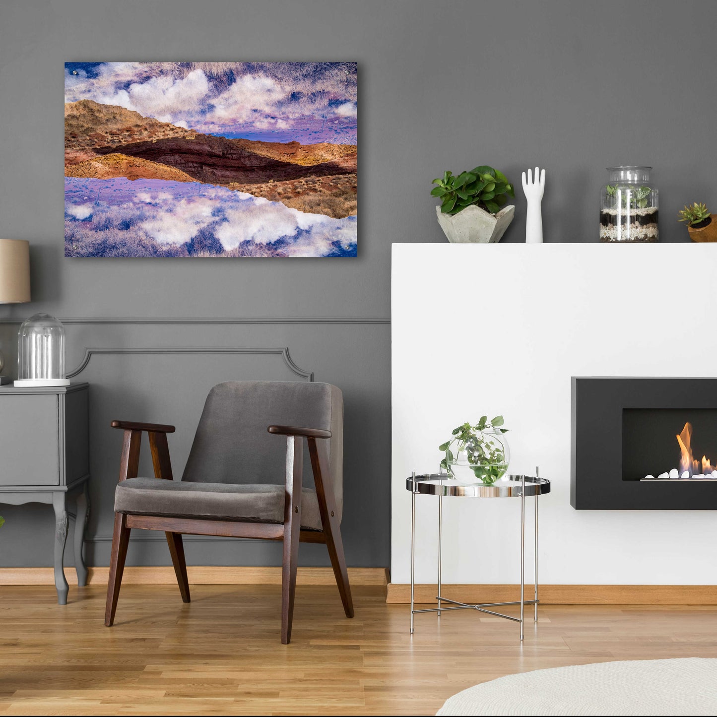 Epic Art ' Vermilion Cliffs V' by Robin Vandenabeele, Acrylic Glass Wall Art,36x24