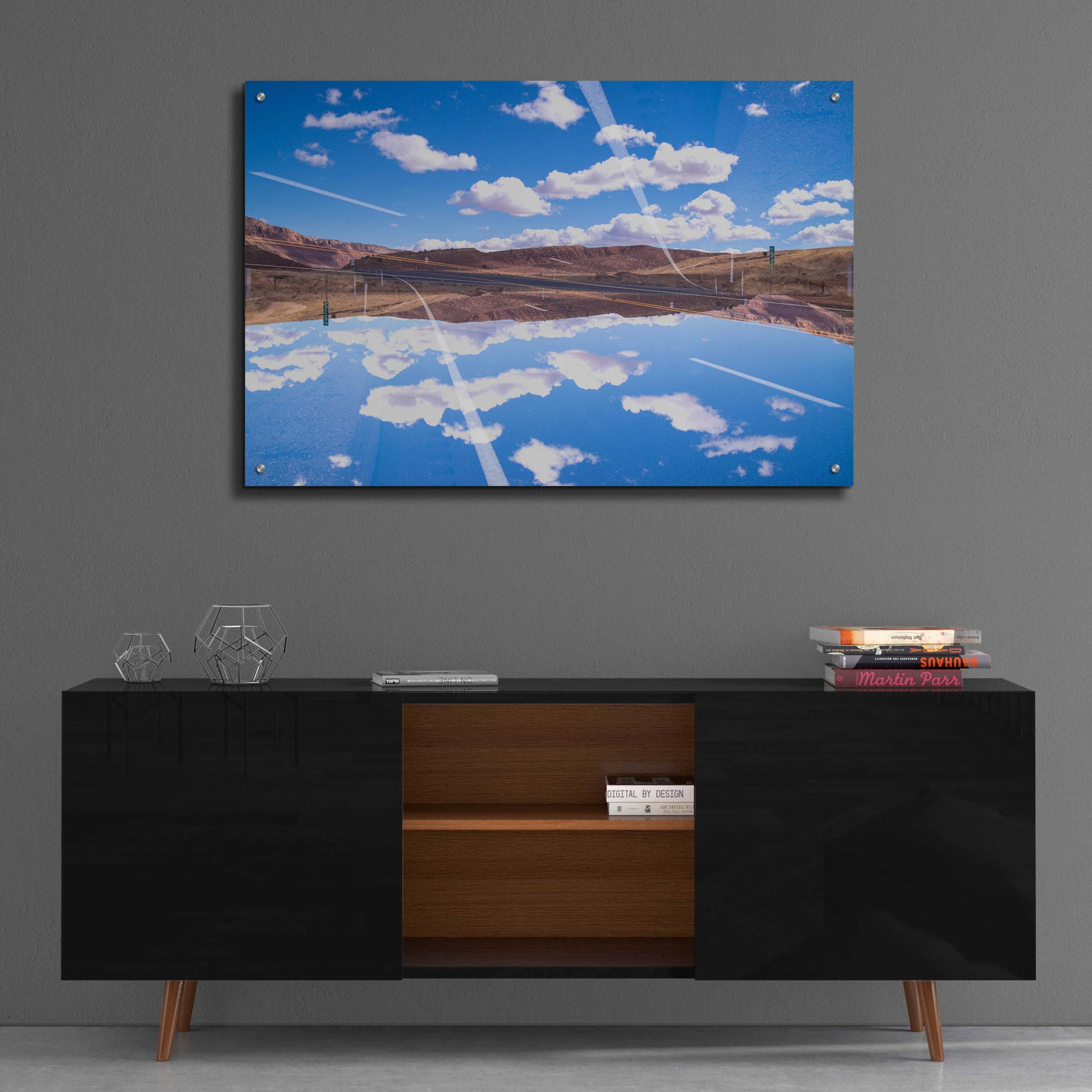 Epic Art ' Vermilion Cliffs IV' by Robin Vandenabeele, Acrylic Glass Wall Art,36x24