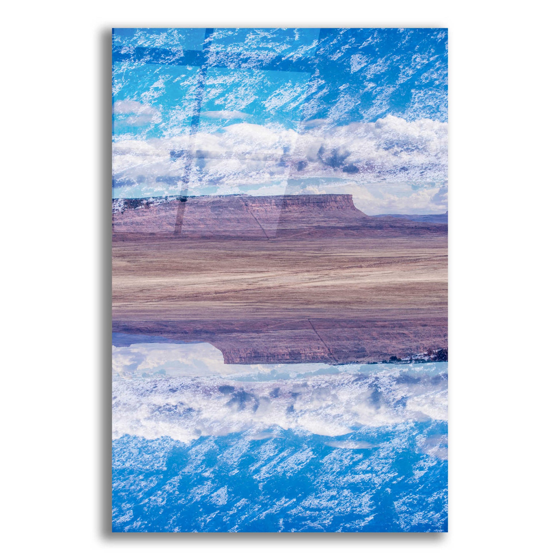 Epic Art ' Vermilion Cliffs I' by Robin Vandenabeele, Acrylic Glass Wall Art,12x16