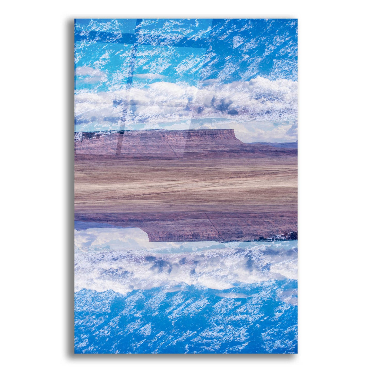 Epic Art ' Vermilion Cliffs I' by Robin Vandenabeele, Acrylic Glass Wall Art,16x24