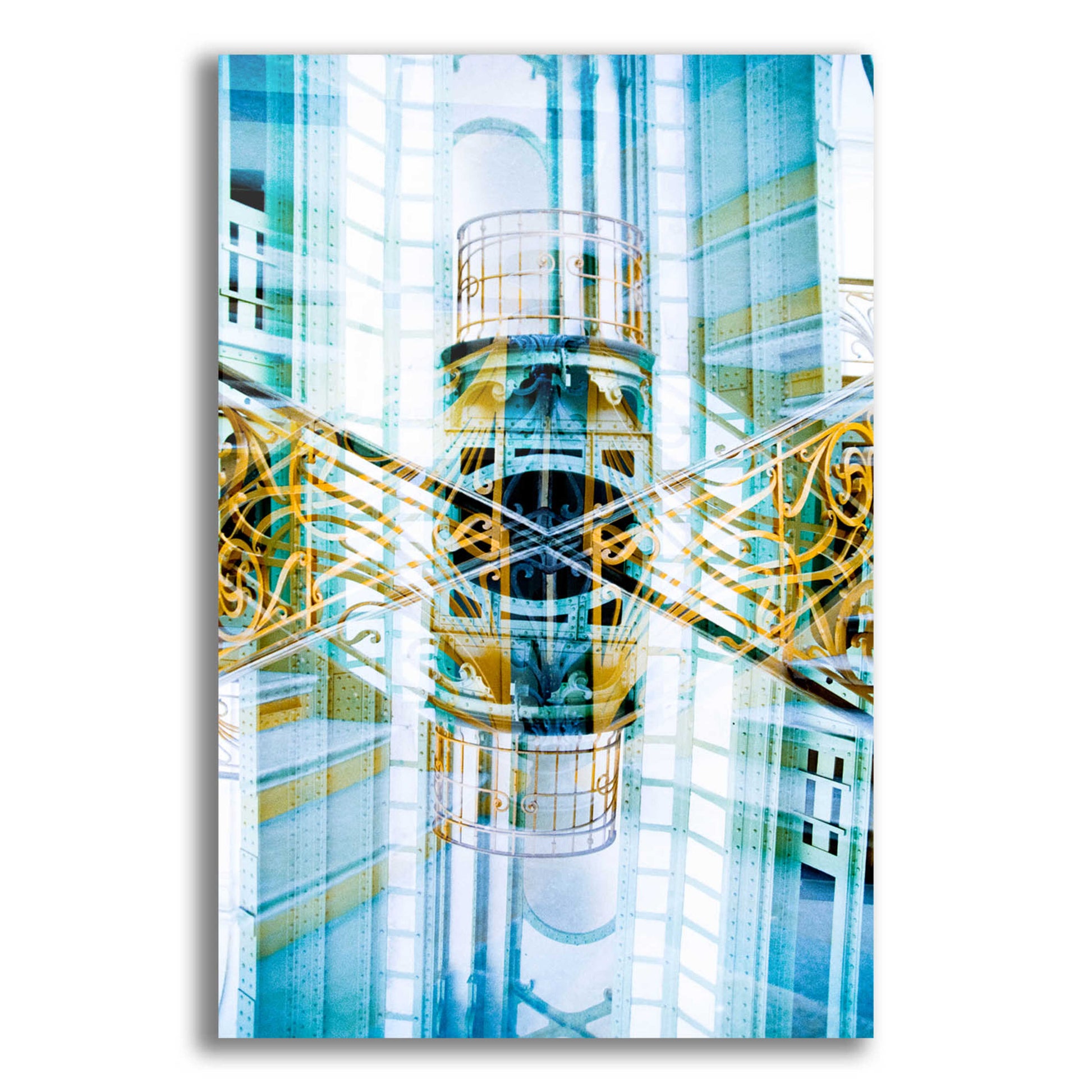 Epic Art ' Paris Grand Palais 7' by Robin Vandenabeele, Acrylic Glass Wall Art,12x16