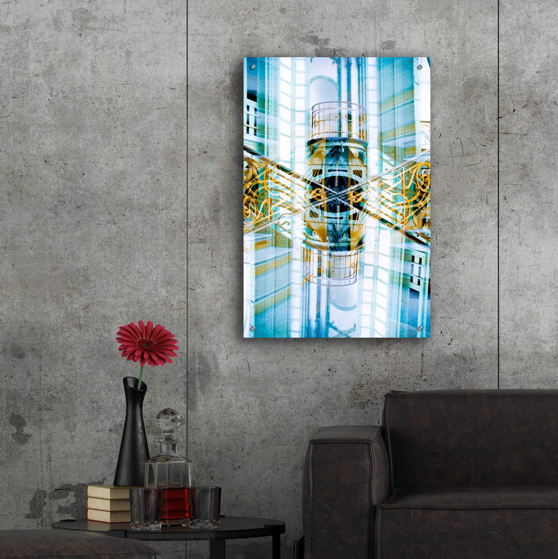 Epic Art ' Paris Grand Palais 7' by Robin Vandenabeele, Acrylic Glass Wall Art,24x36