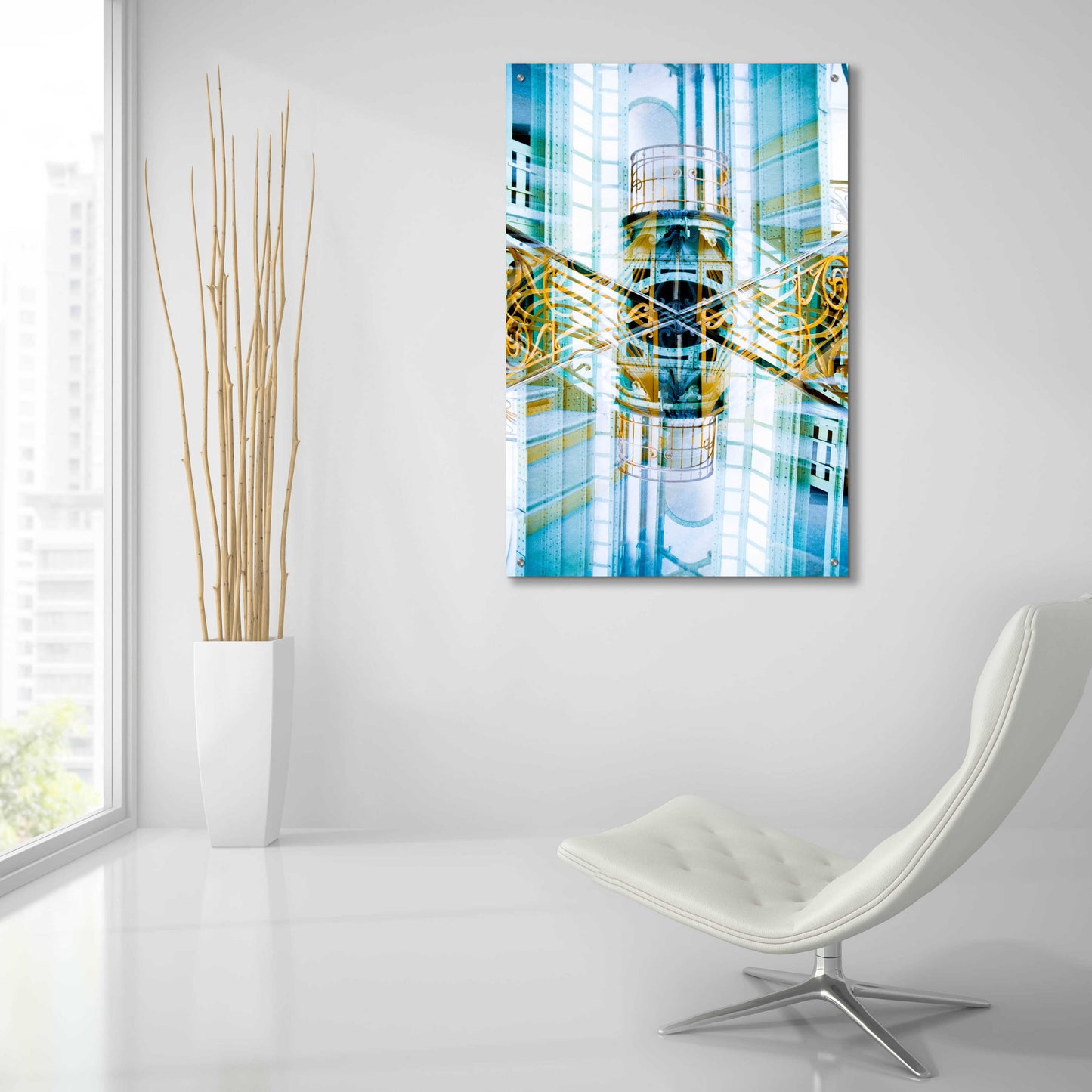 Epic Art ' Paris Grand Palais 7' by Robin Vandenabeele, Acrylic Glass Wall Art,24x36