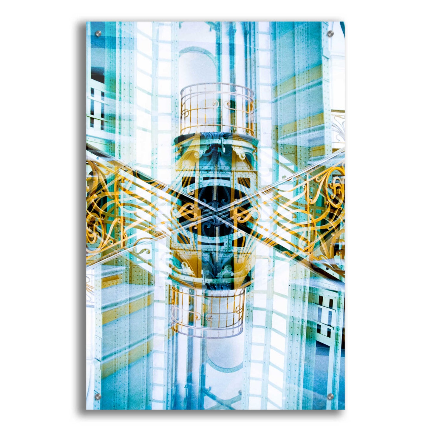 Epic Art ' Paris Grand Palais 7' by Robin Vandenabeele, Acrylic Glass Wall Art,24x36