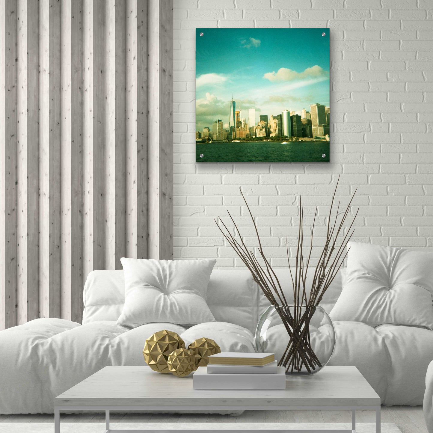 Epic Art ' New York 52' by Robin Vandenabeele, Acrylic Glass Wall Art,24x24