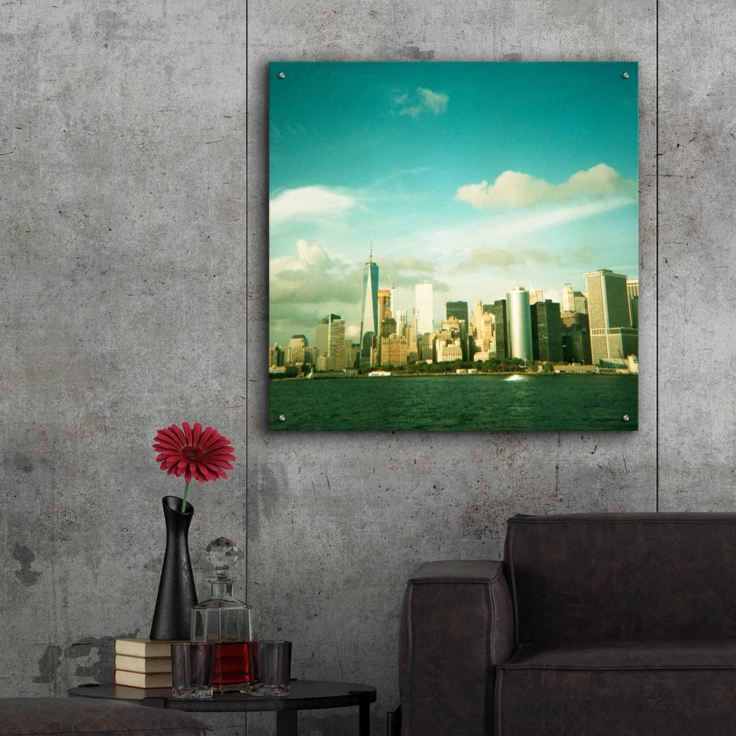 Epic Art ' New York 52' by Robin Vandenabeele, Acrylic Glass Wall Art,36x36