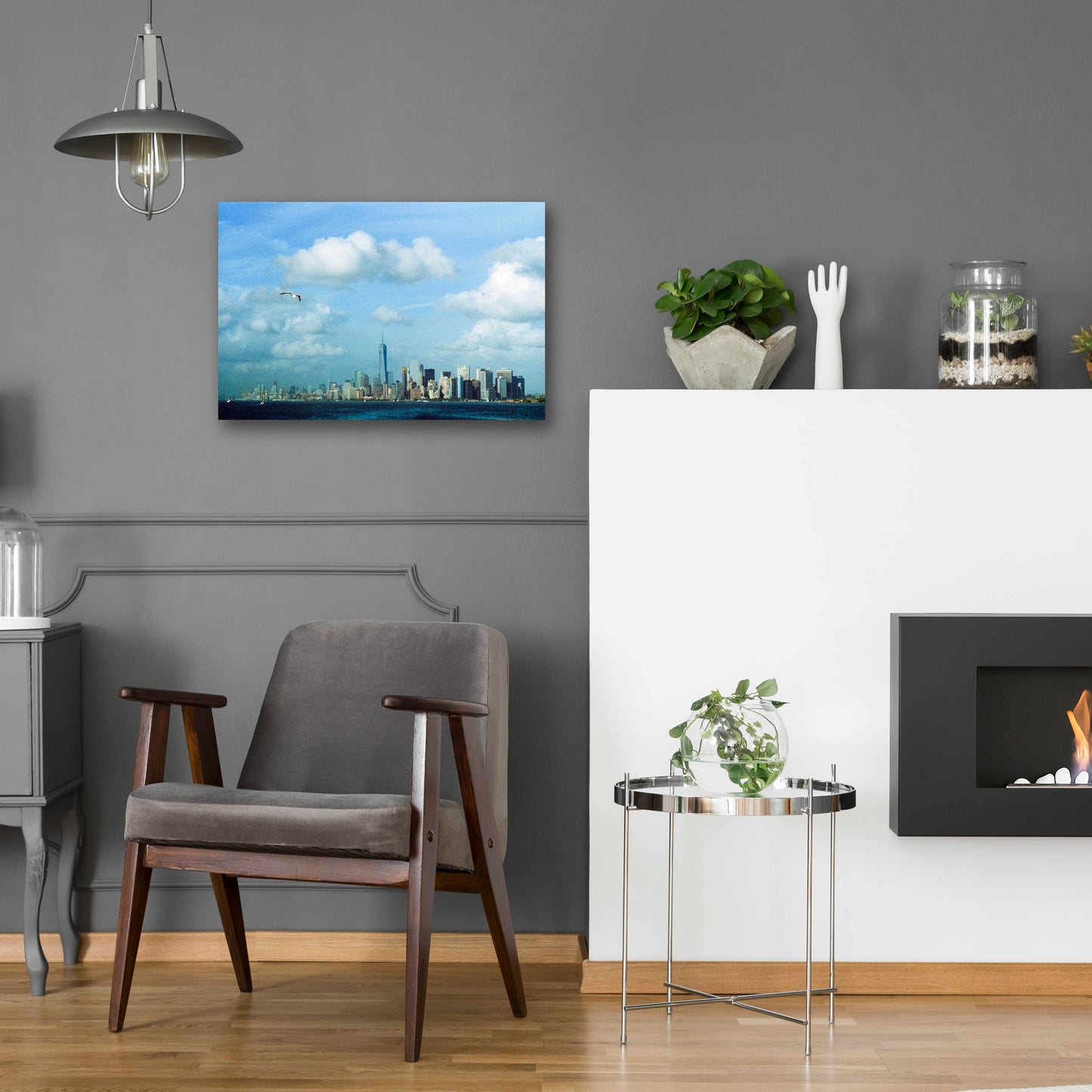 Epic Art ' New York 42' by Robin Vandenabeele, Acrylic Glass Wall Art,24x16