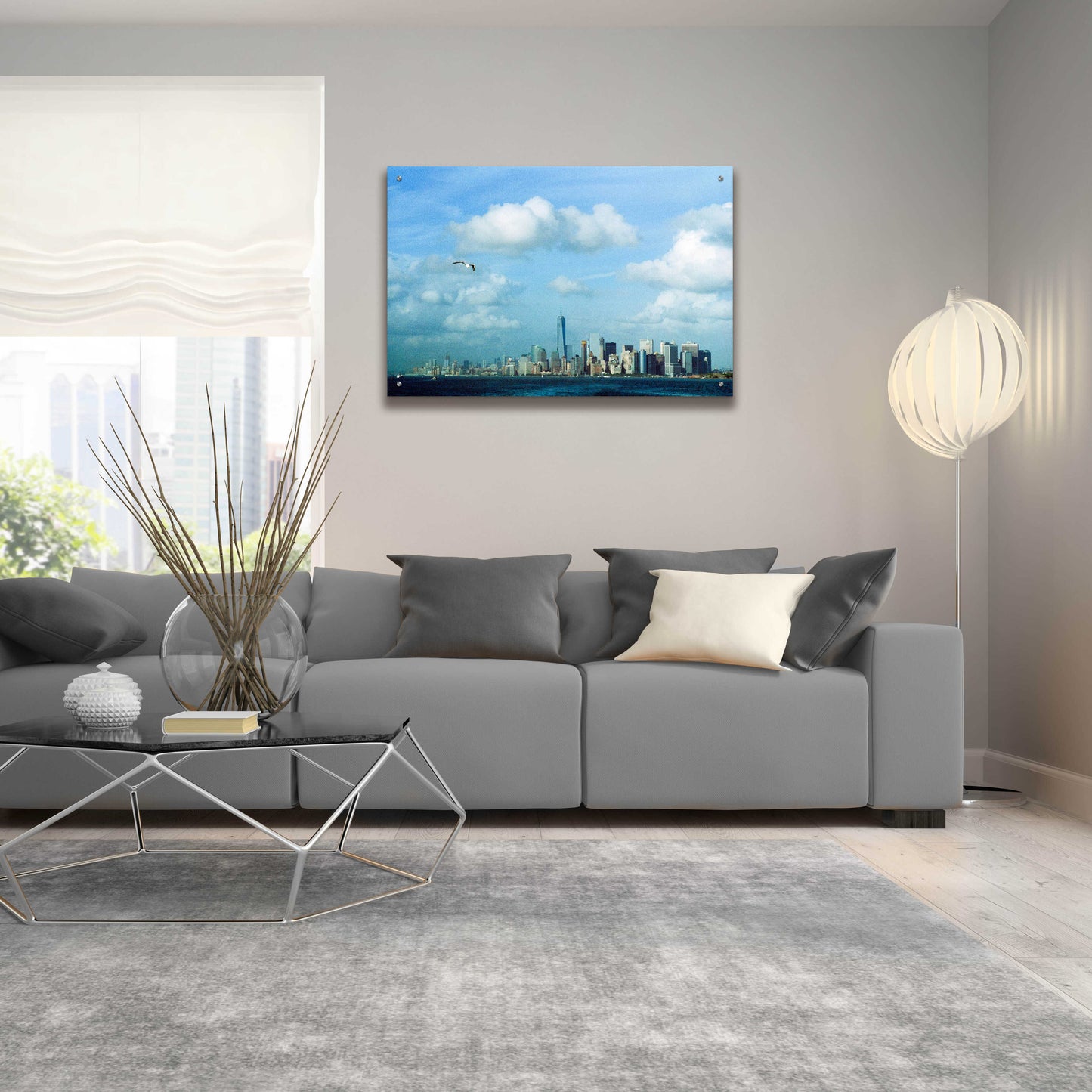 Epic Art ' New York 42' by Robin Vandenabeele, Acrylic Glass Wall Art,36x24