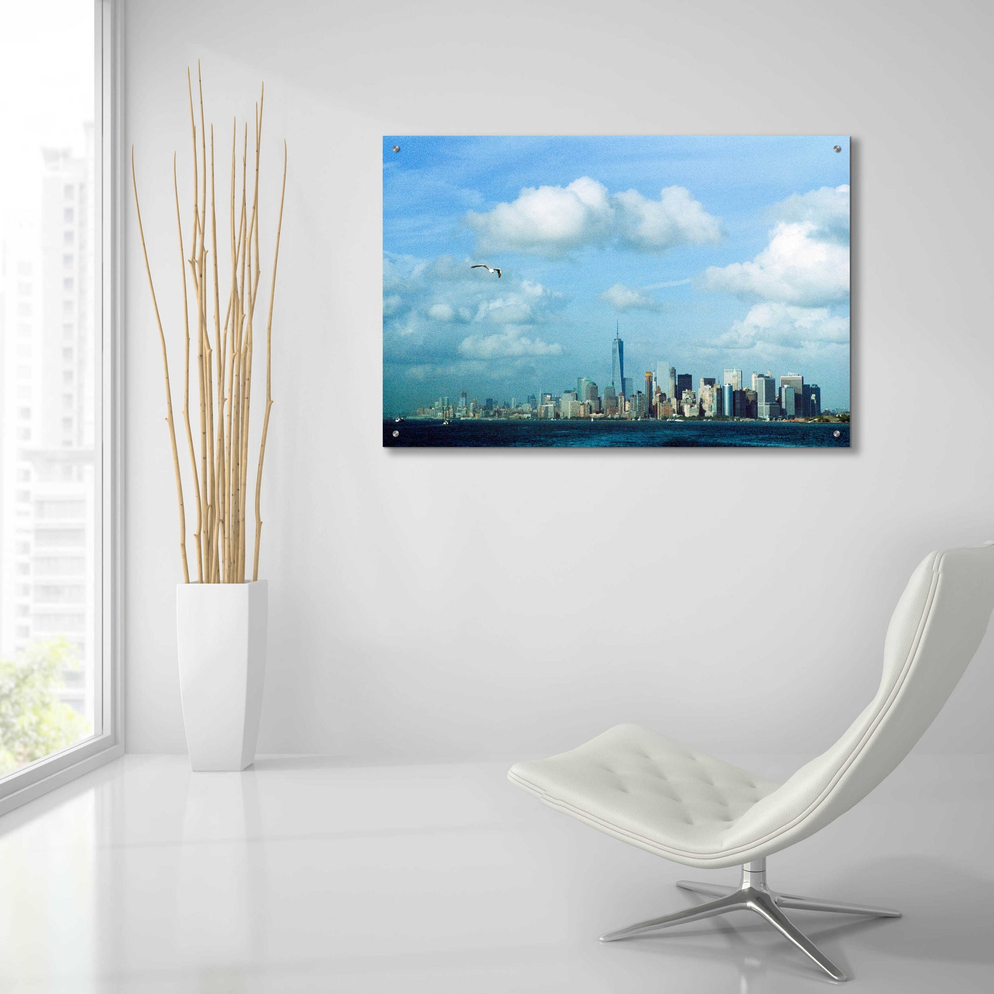 Epic Art ' New York 42' by Robin Vandenabeele, Acrylic Glass Wall Art,36x24