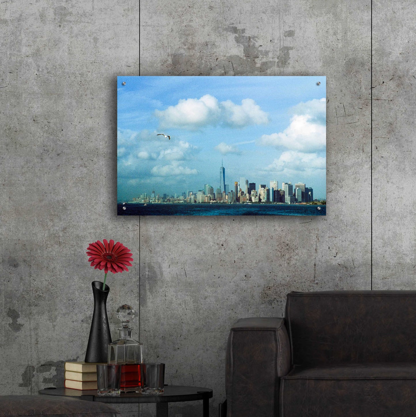 Epic Art ' New York 42' by Robin Vandenabeele, Acrylic Glass Wall Art,36x24