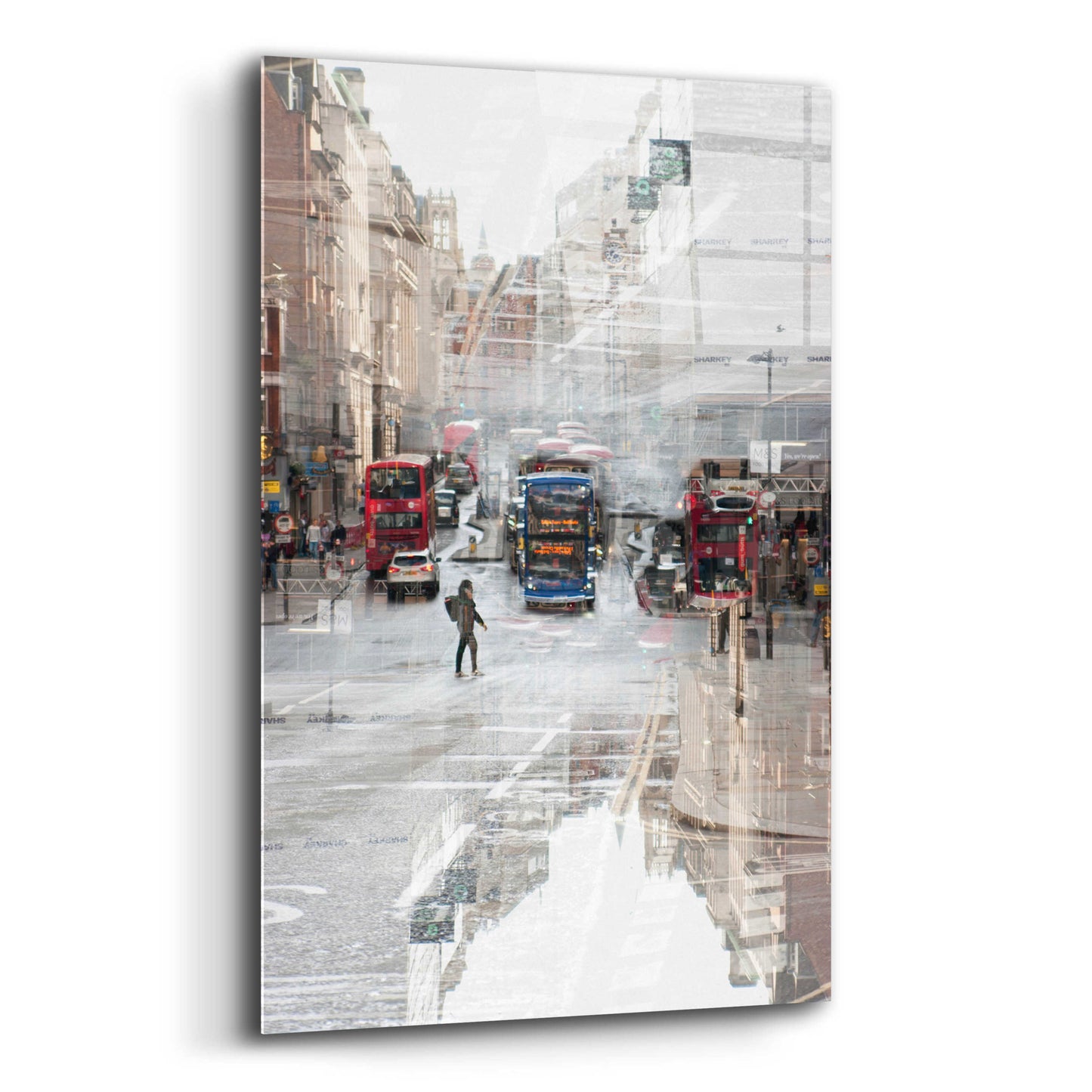 Epic Art ' London 54' by Robin Vandenabeele, Acrylic Glass Wall Art,12x16