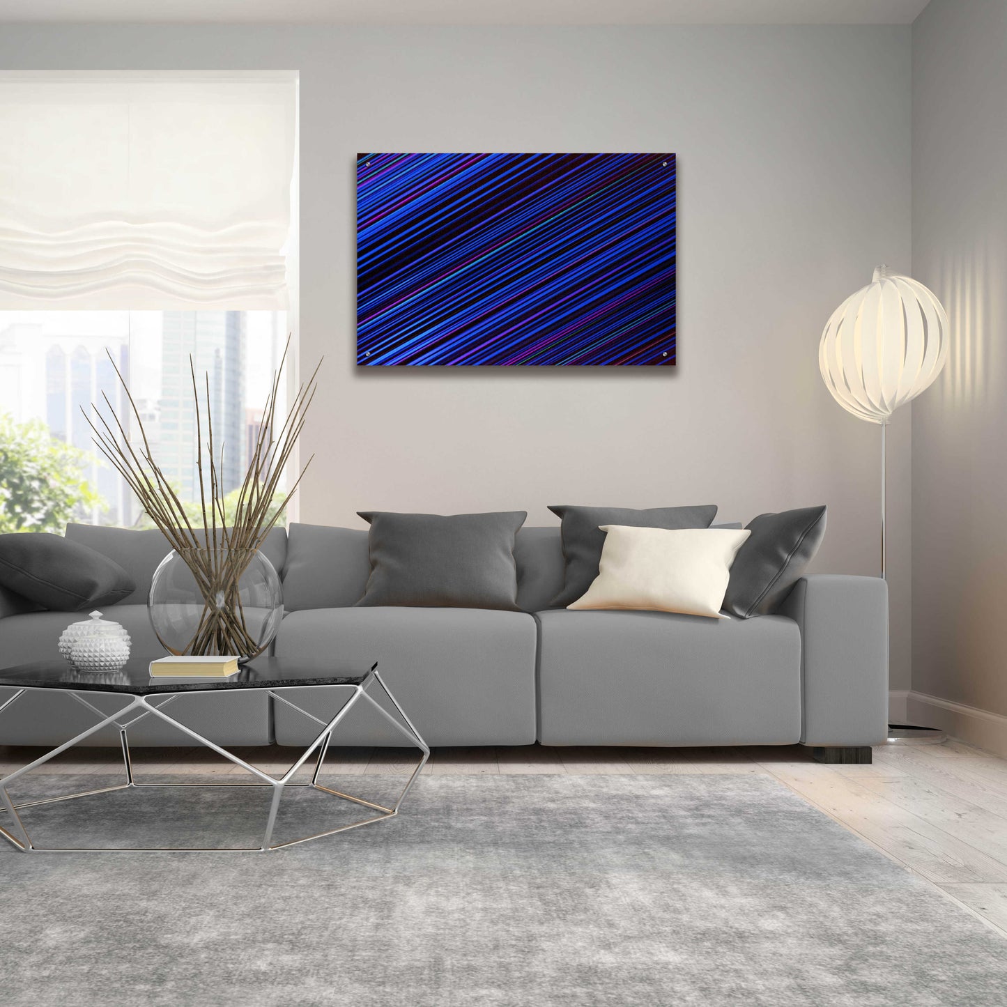 Epic Art ' Lightfestival 10' by Robin Vandenabeele, Acrylic Glass Wall Art,36x24