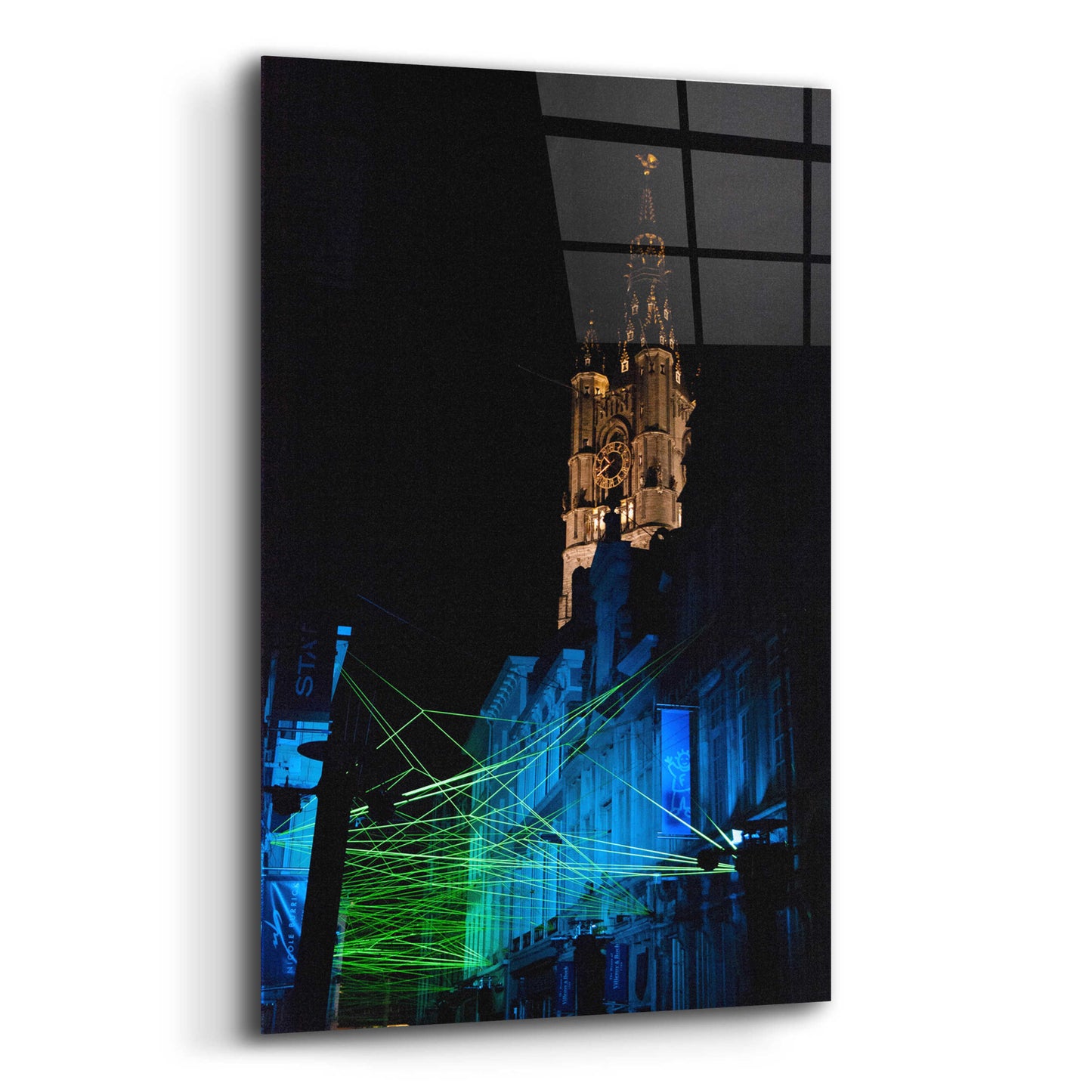 Epic Art ' Lightfestival 5' by Robin Vandenabeele, Acrylic Glass Wall Art,16x24