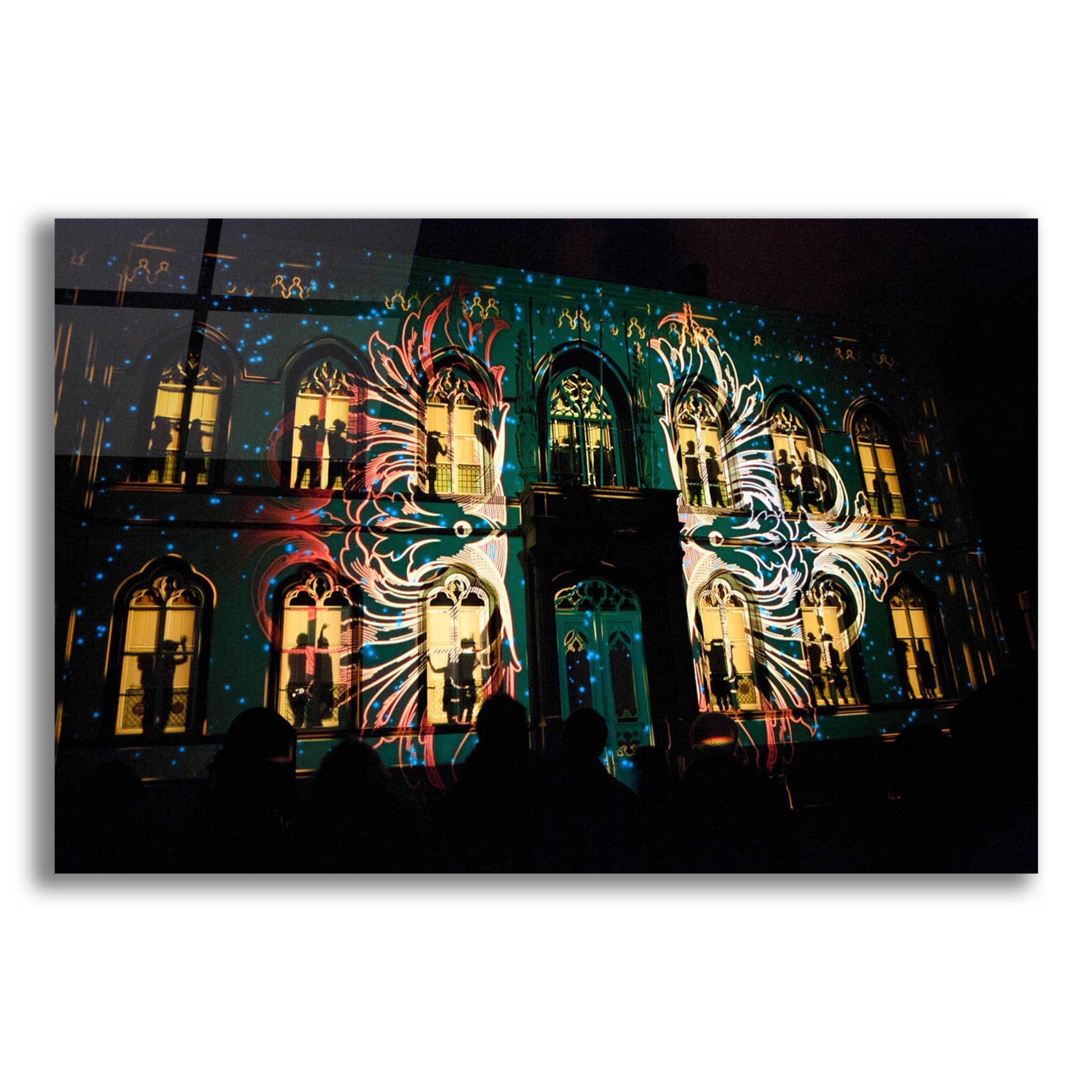 Epic Art ' Lichtfestival 14' by Robin Vandenabeele, Acrylic Glass Wall Art,24x16