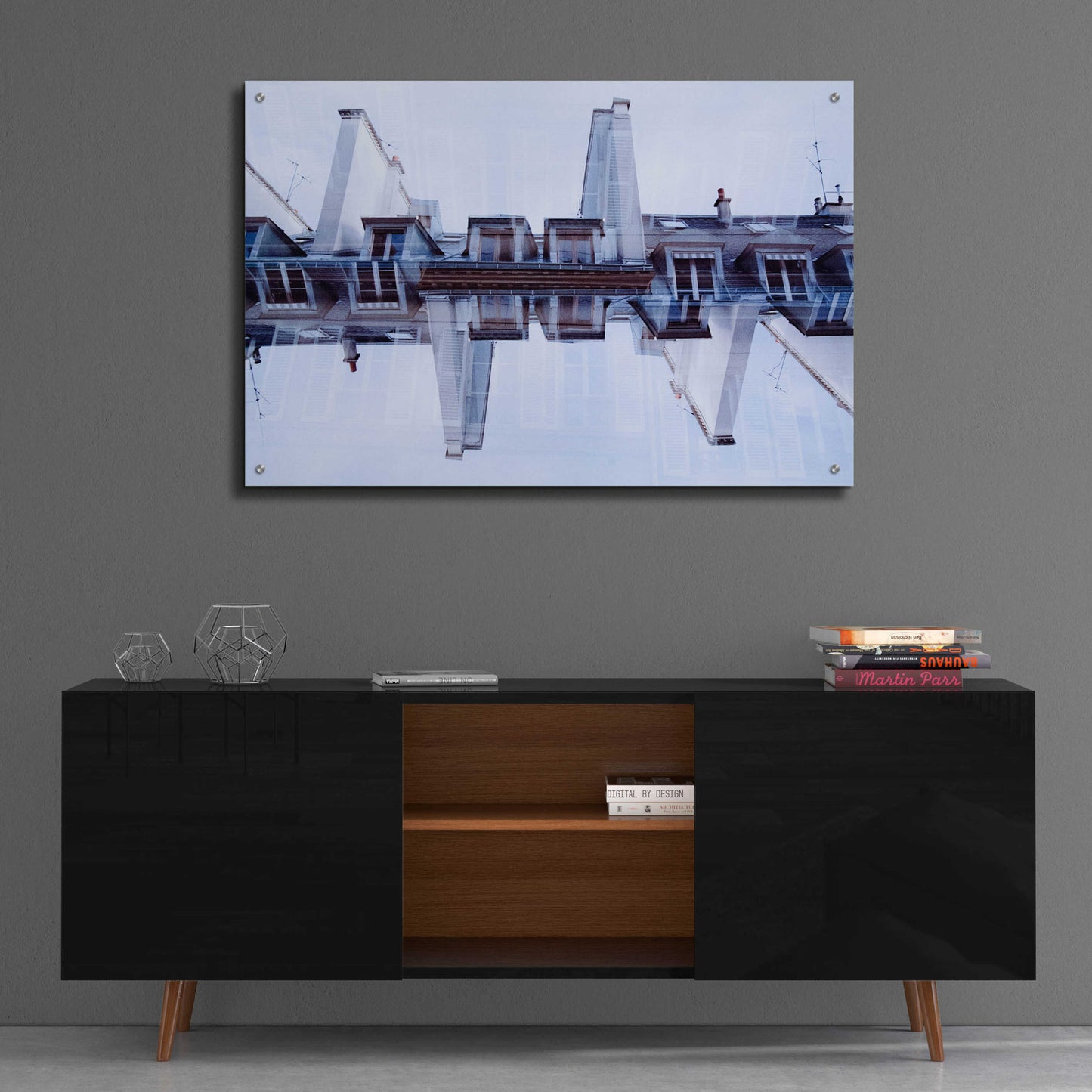 Epic Art ' Les Toits De Paris' by Robin Vandenabeele, Acrylic Glass Wall Art,36x24