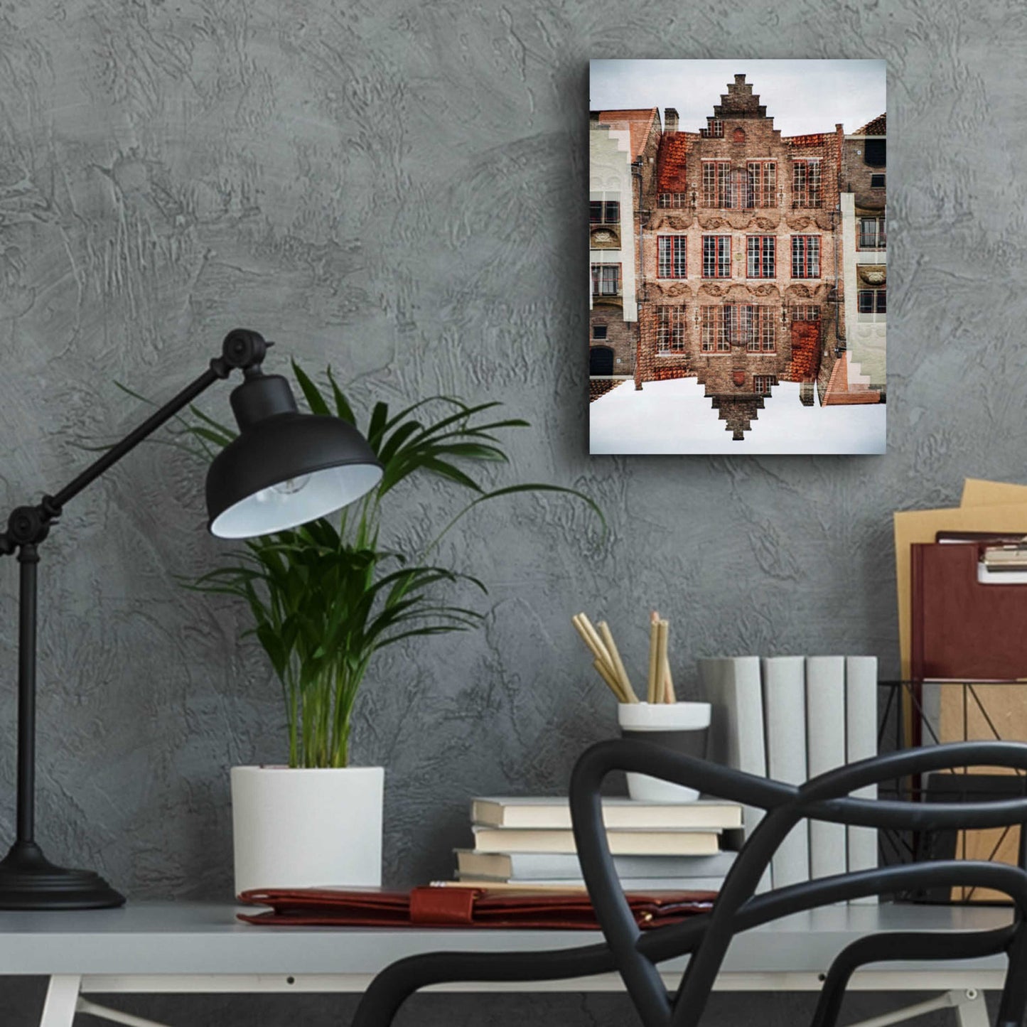 Epic Art ' Bruges 209' by Robin Vandenabeele, Acrylic Glass Wall Art,12x16