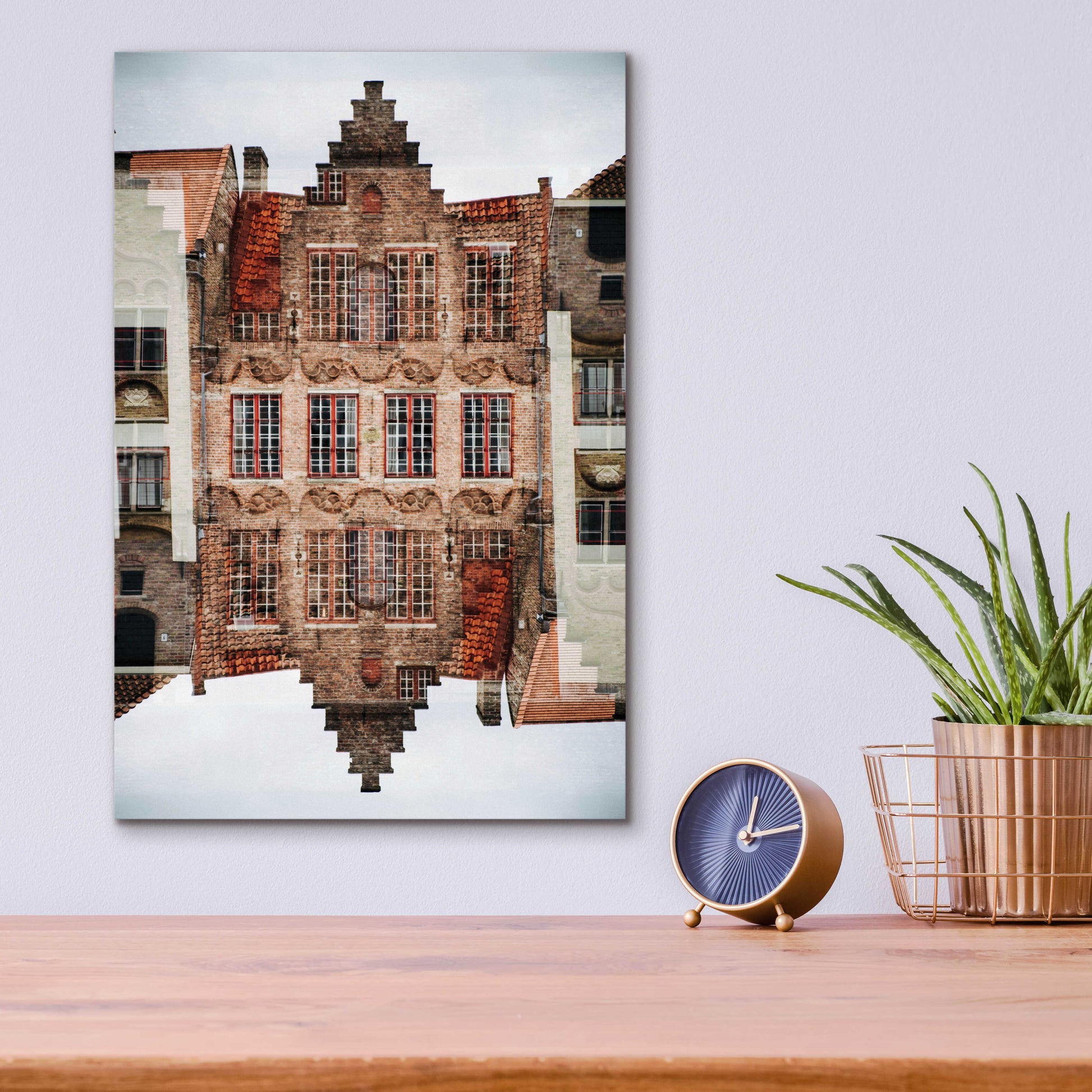 Epic Art ' Bruges 209' by Robin Vandenabeele, Acrylic Glass Wall Art,12x16