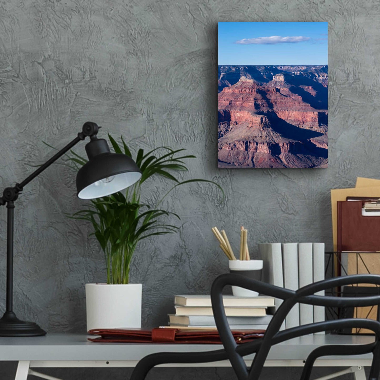 Epic Art ' Grand Canyon' by Robin Vandenabeele, Acrylic Glass Wall Art,12x16