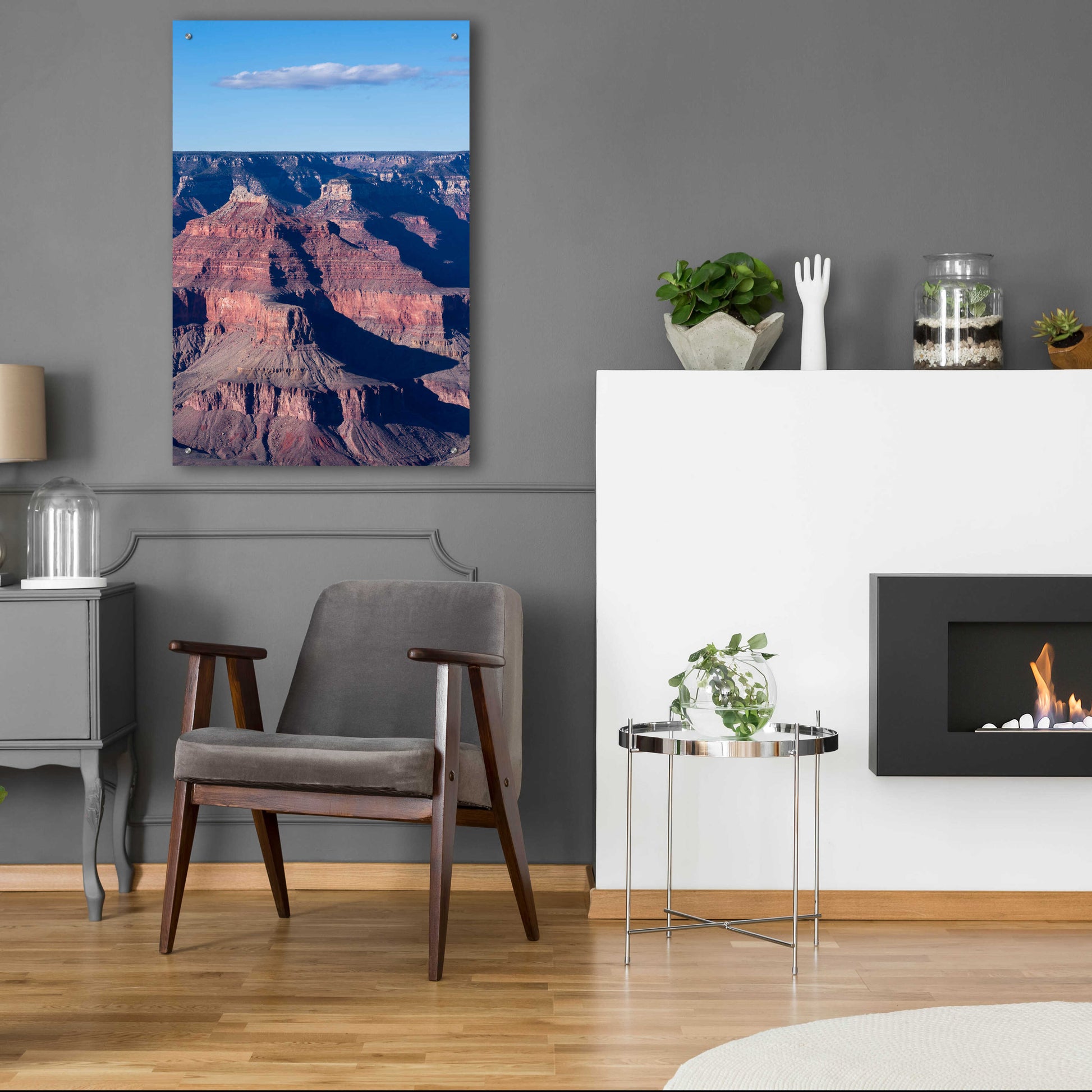 Epic Art ' Grand Canyon' by Robin Vandenabeele, Acrylic Glass Wall Art,24x36