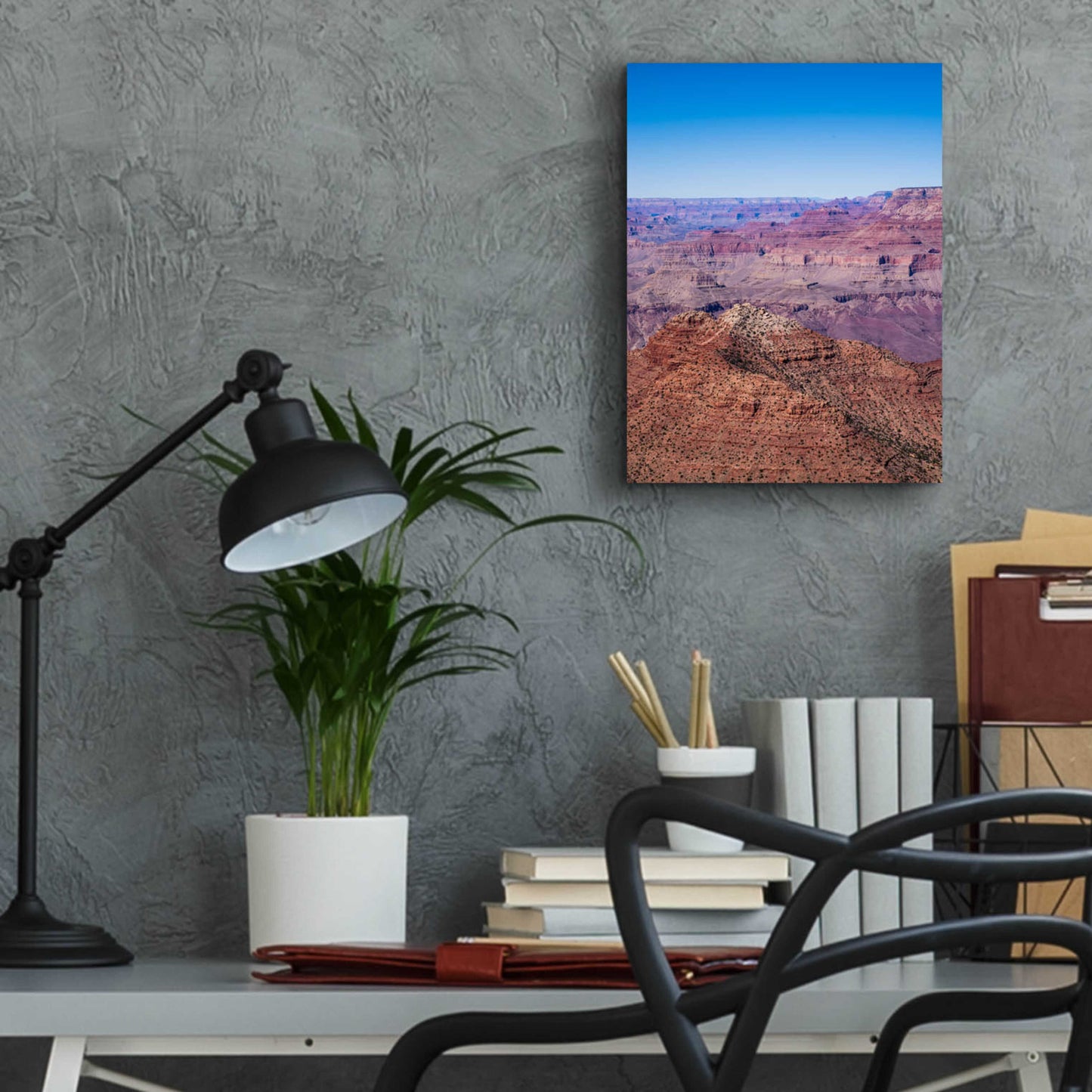 Epic Art ' Grand Canyon IV' by Robin Vandenabeele, Acrylic Glass Wall Art,12x16