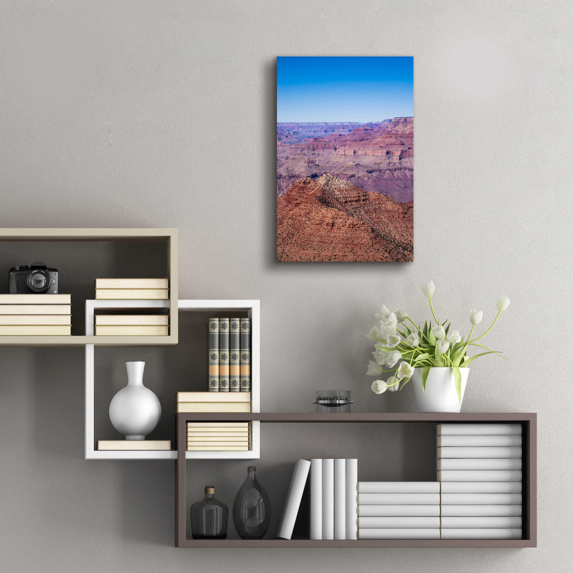 Epic Art ' Grand Canyon IV' by Robin Vandenabeele, Acrylic Glass Wall Art,16x24