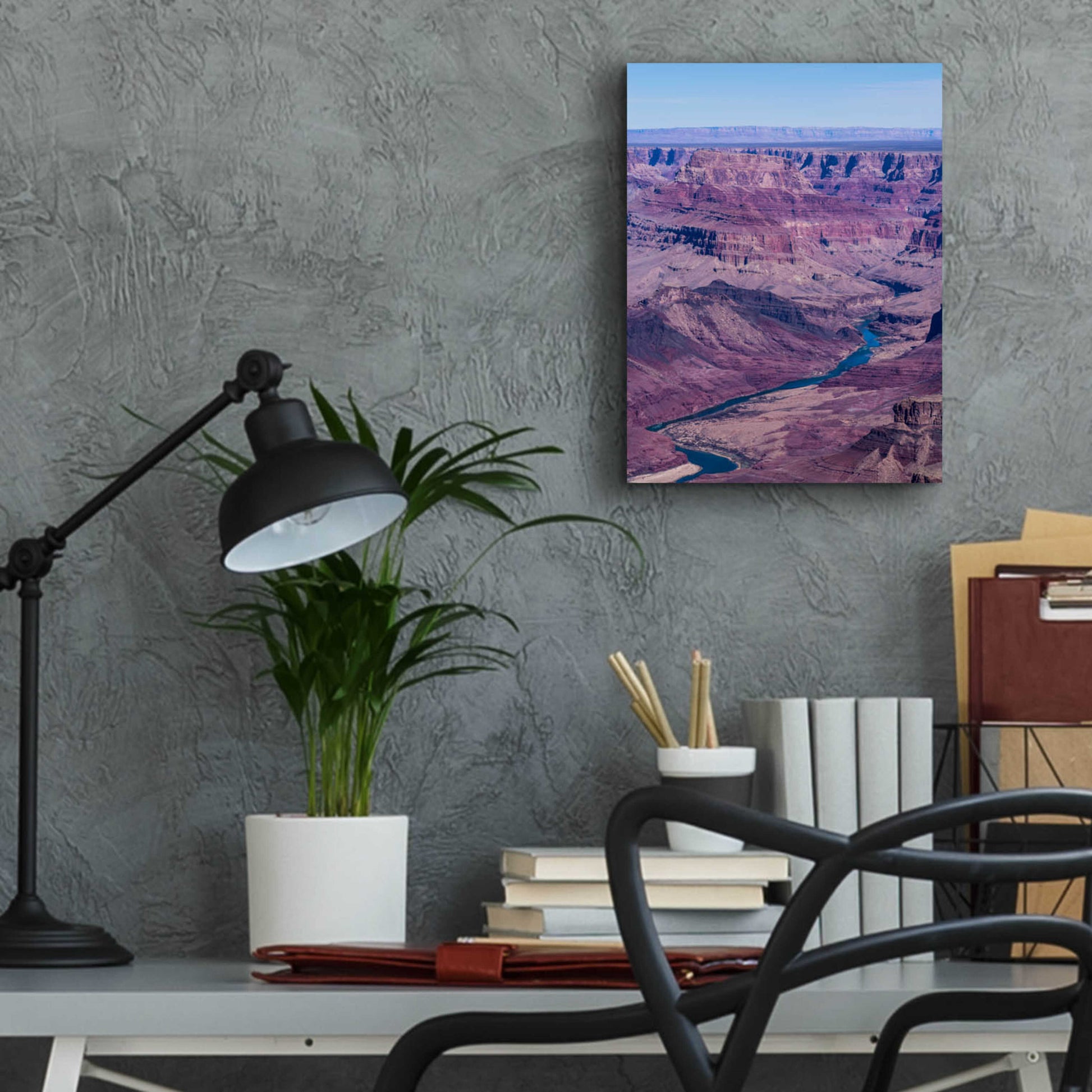 Epic Art ' Grand Canyon III' by Robin Vandenabeele, Acrylic Glass Wall Art,12x16