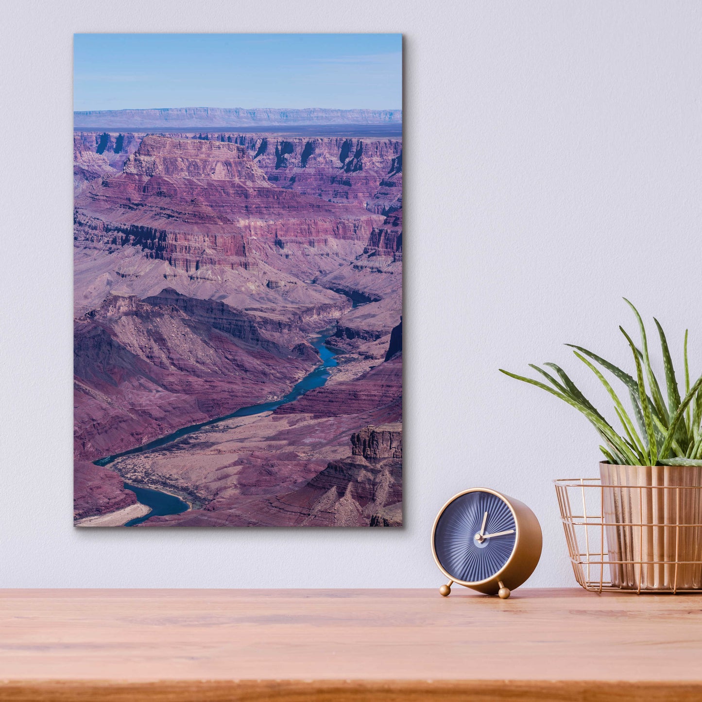 Epic Art ' Grand Canyon III' by Robin Vandenabeele, Acrylic Glass Wall Art,12x16