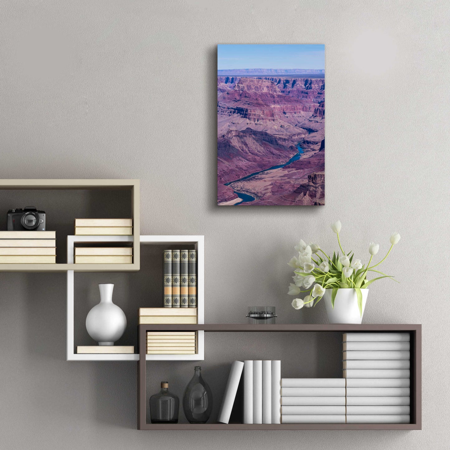 Epic Art ' Grand Canyon III' by Robin Vandenabeele, Acrylic Glass Wall Art,16x24