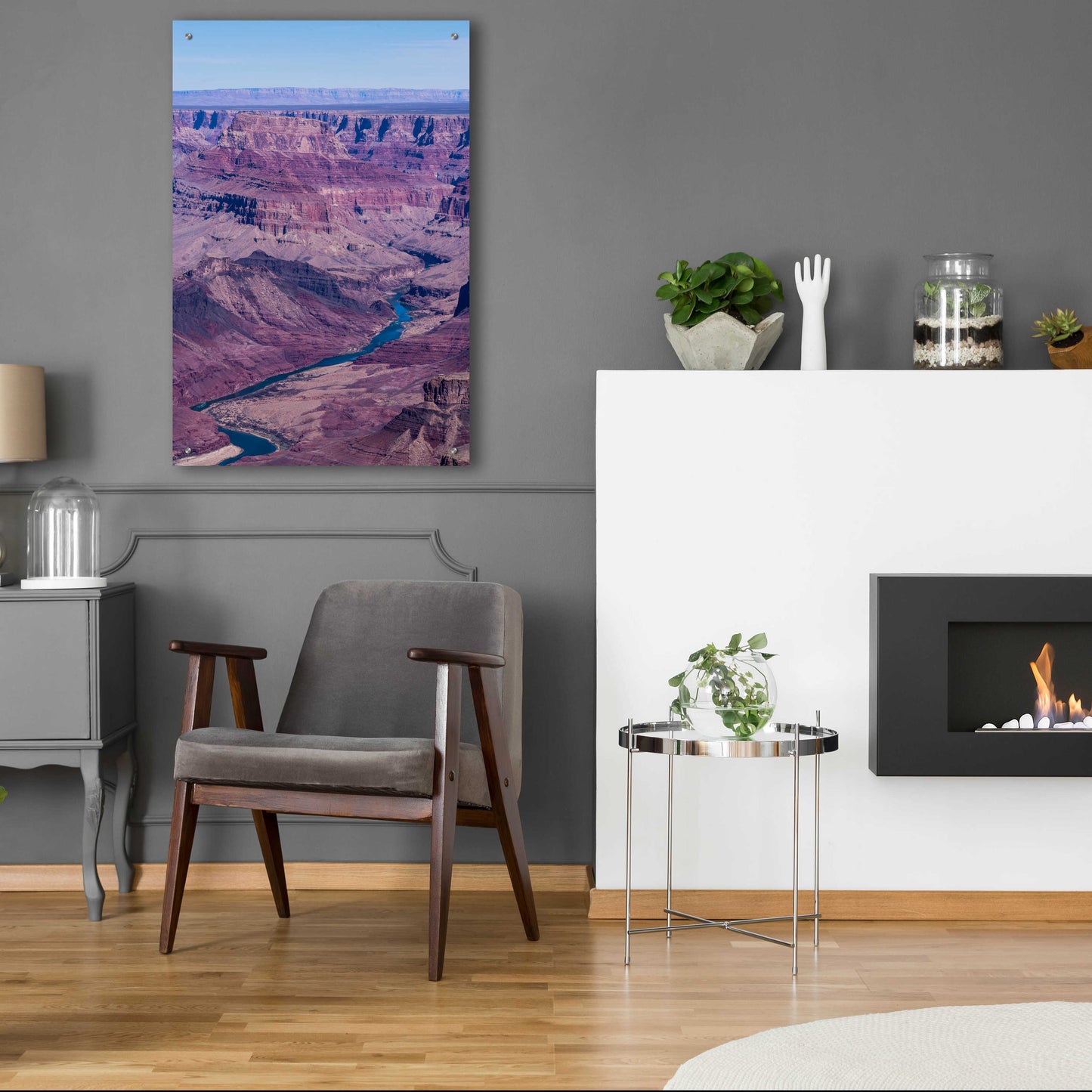 Epic Art ' Grand Canyon III' by Robin Vandenabeele, Acrylic Glass Wall Art,24x36