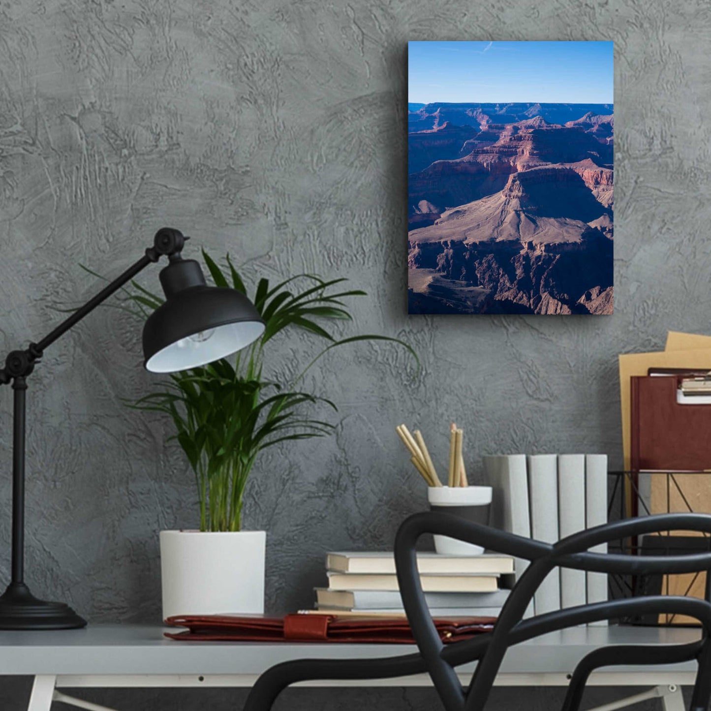 Epic Art ' Grand Canyon II' by Robin Vandenabeele, Acrylic Glass Wall Art,12x16