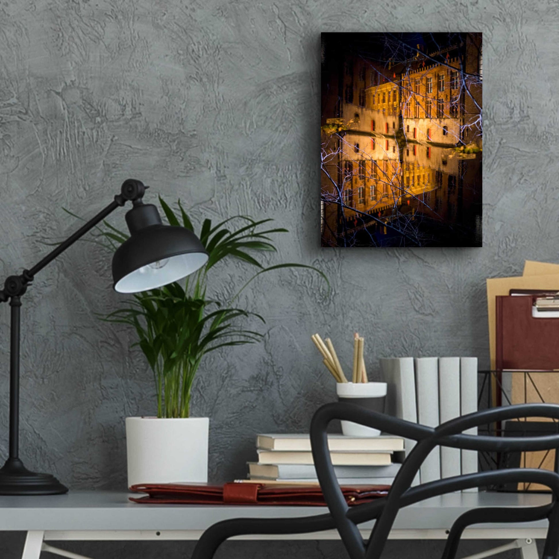 Epic Art ' Bruges 277' by Robin Vandenabeele, Acrylic Glass Wall Art,12x16