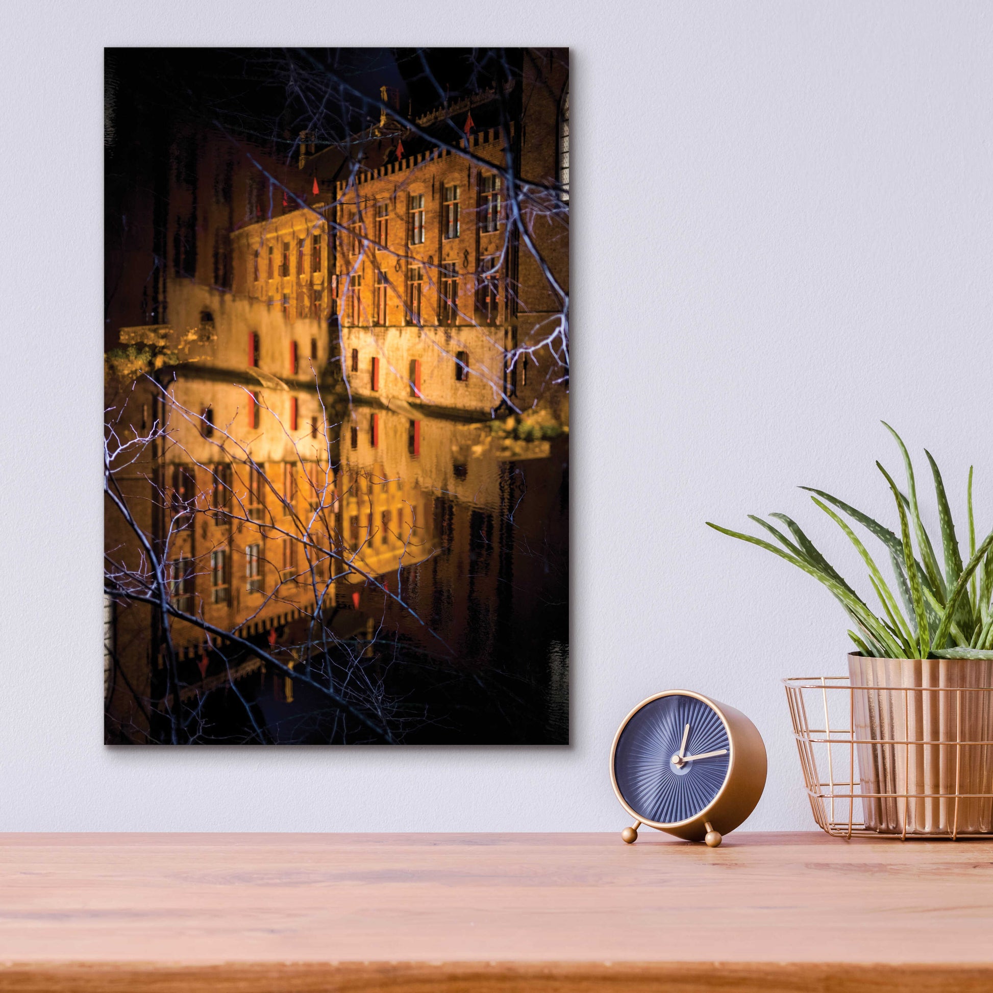 Epic Art ' Bruges 277' by Robin Vandenabeele, Acrylic Glass Wall Art,12x16