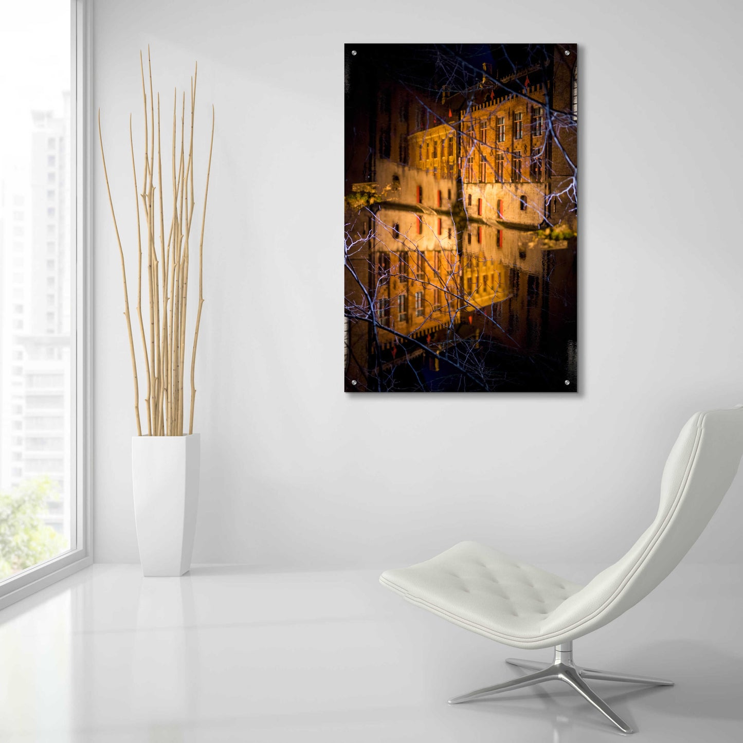 Epic Art ' Bruges 277' by Robin Vandenabeele, Acrylic Glass Wall Art,24x36