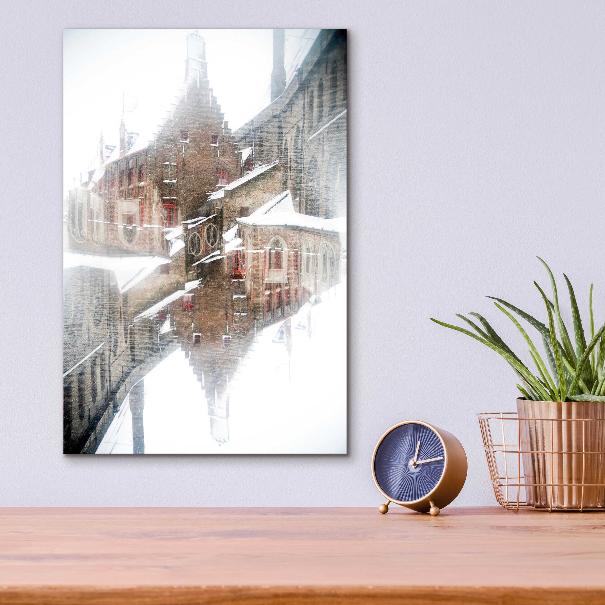 Epic Art ' Bruges 263' by Robin Vandenabeele, Acrylic Glass Wall Art,12x16