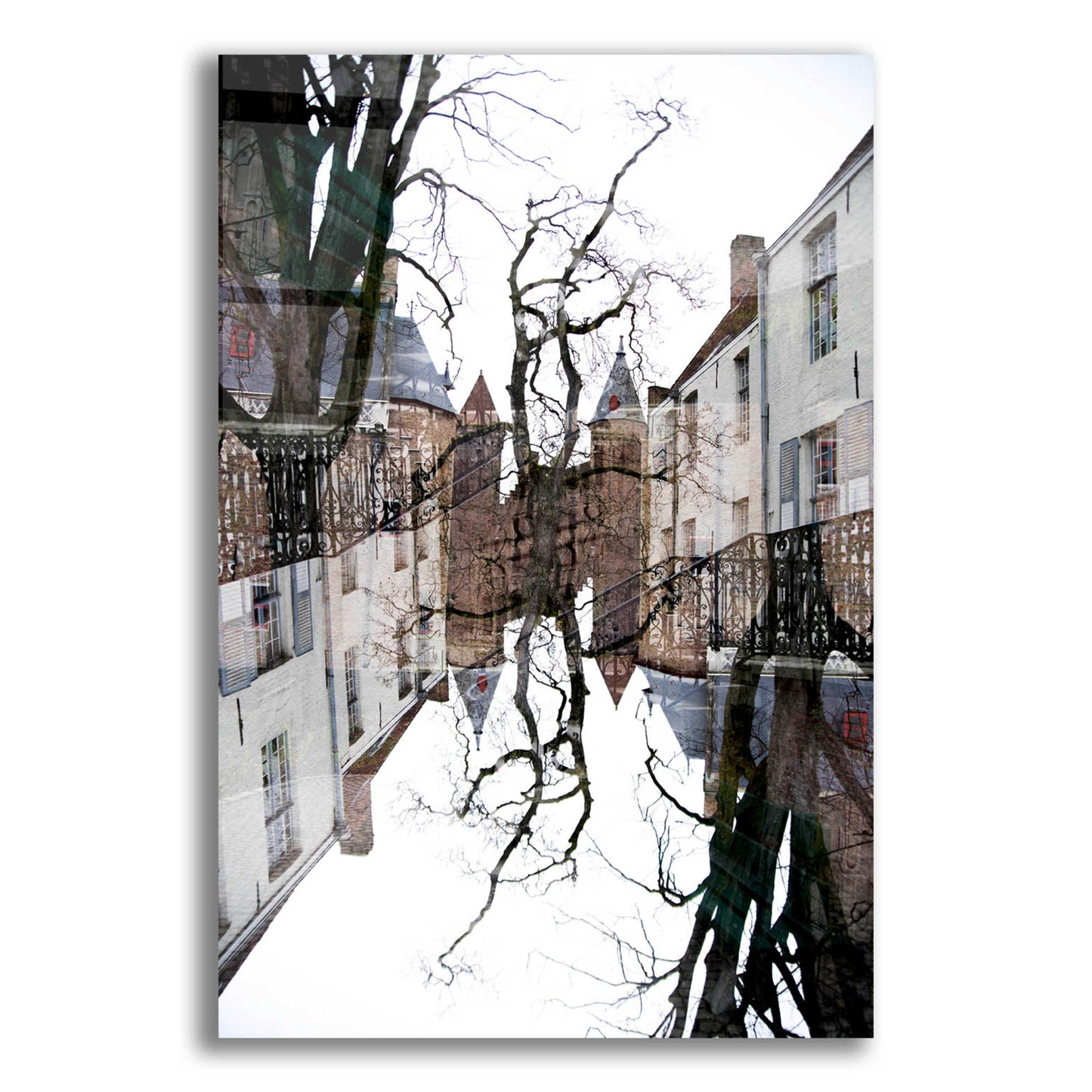 Epic Art ' Bruges 227' by Robin Vandenabeele, Acrylic Glass Wall Art,12x16