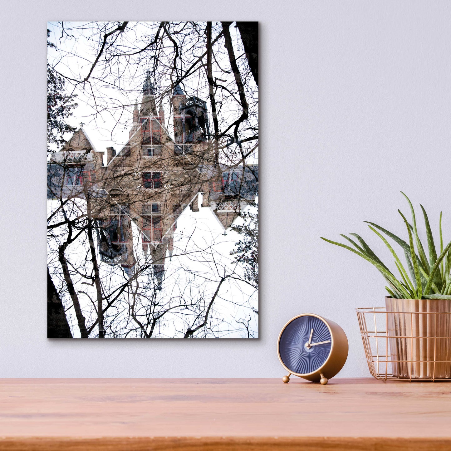 Epic Art ' Bruges 225' by Robin Vandenabeele, Acrylic Glass Wall Art,12x16