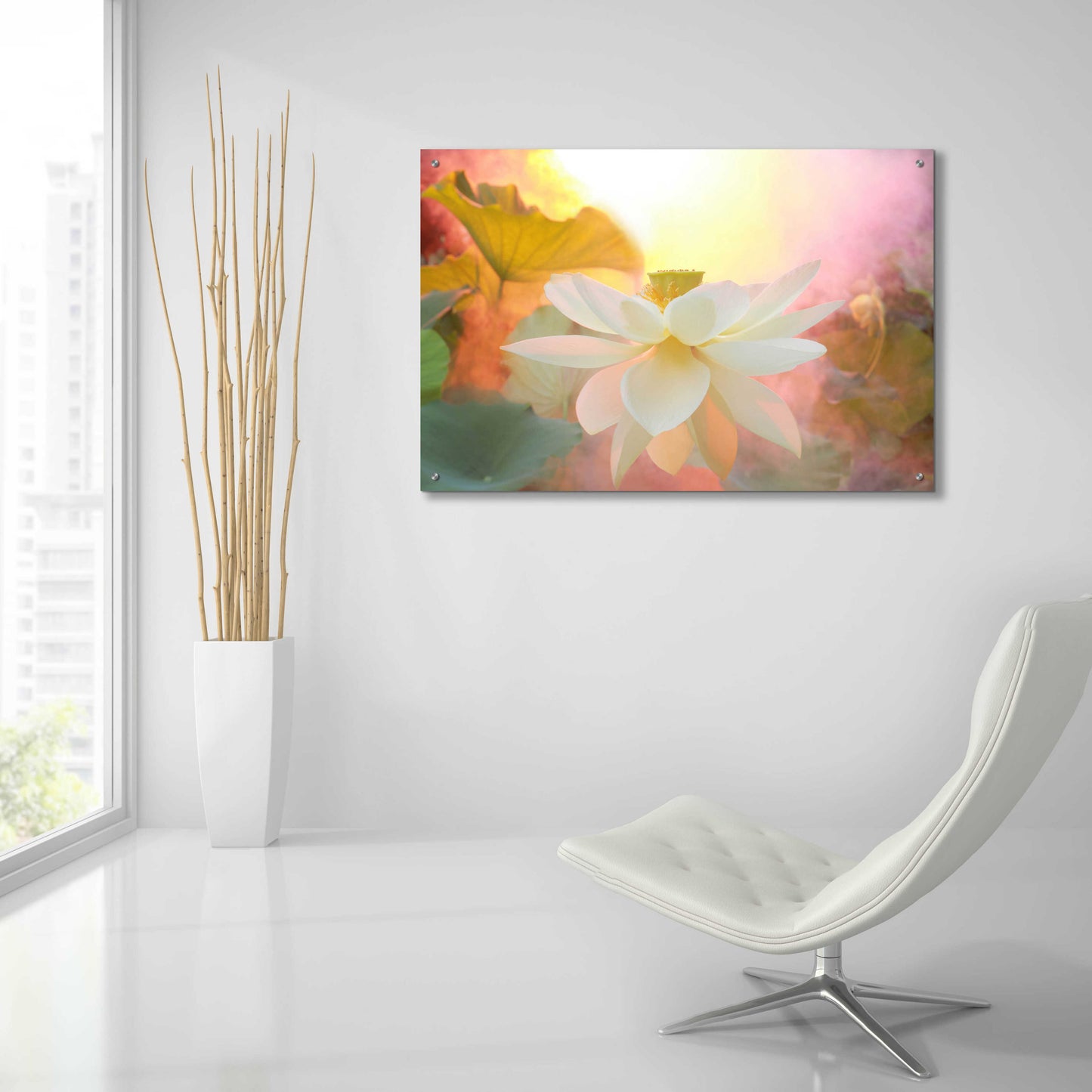 Epic Art 'Arise' by Bahman Farzad, Acrylic Glass Wall Art,36x24