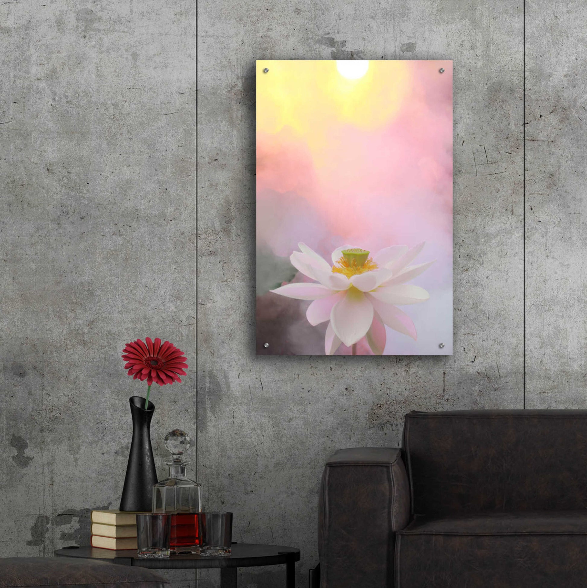 Epic Art 'Beauty at Dawn' by Bahman Farzad, Acrylic Glass Wall Art,24x36